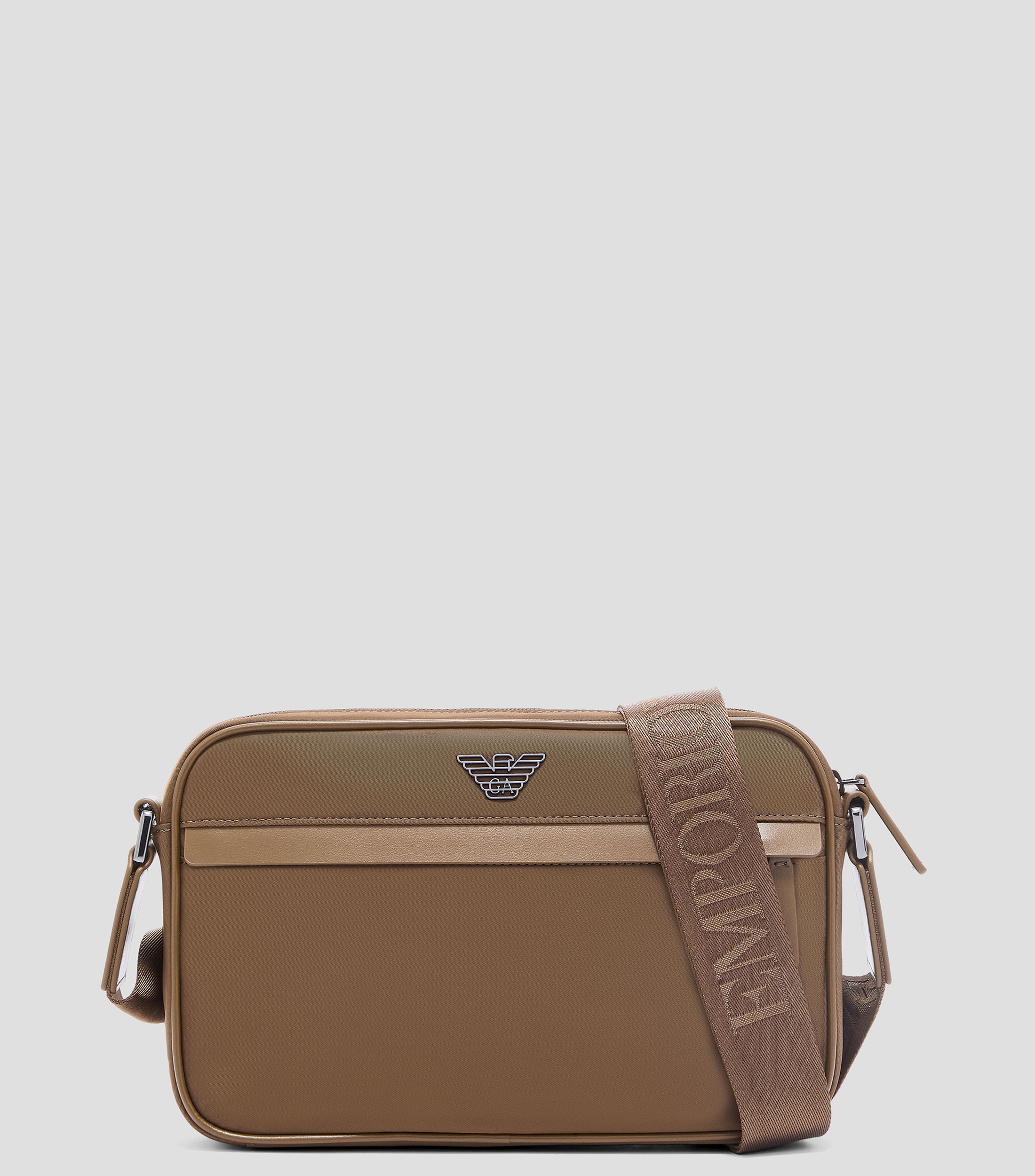Bolso crossbody liso Hombre