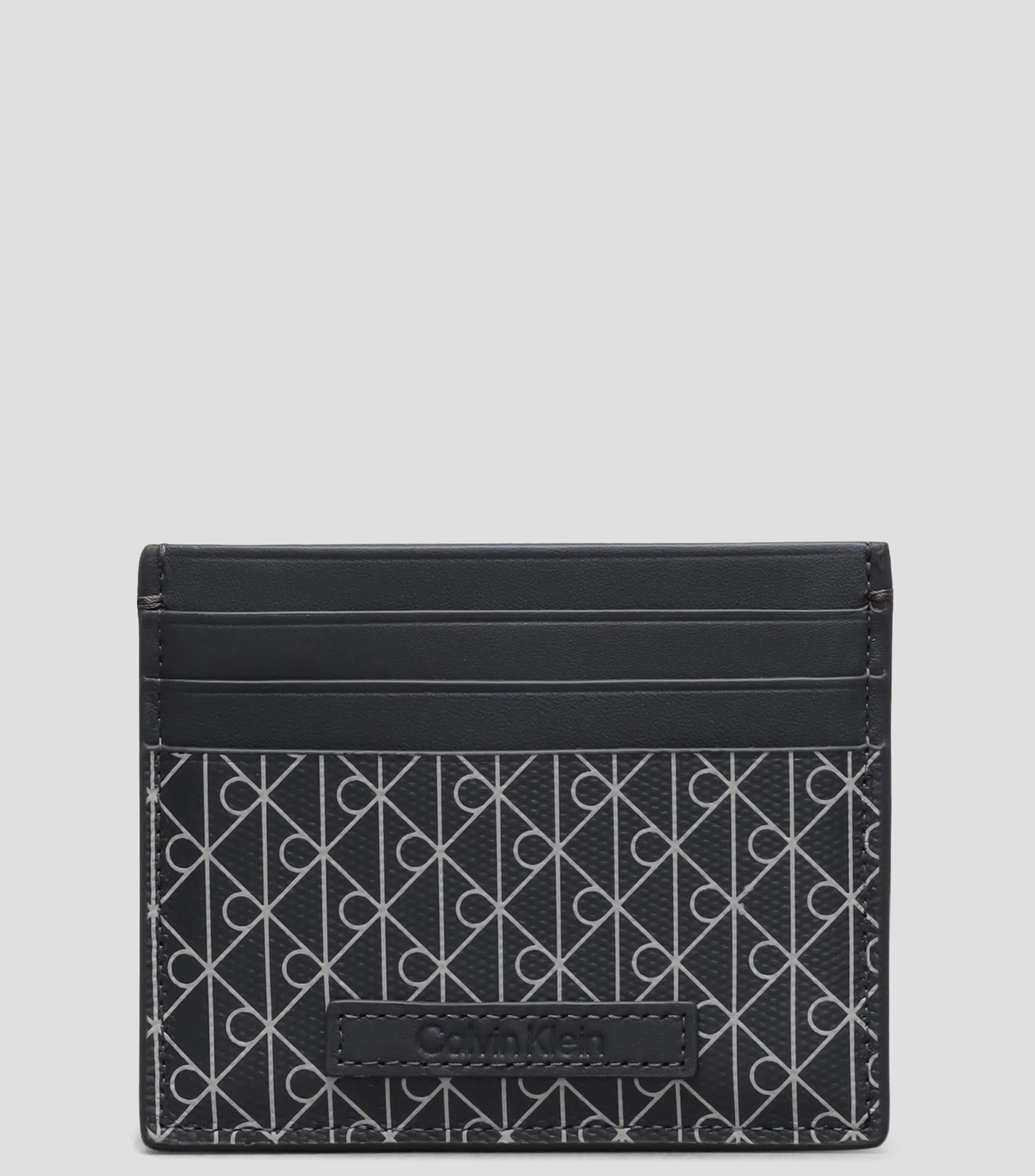 Tarjetero con estampado monogram Hombre