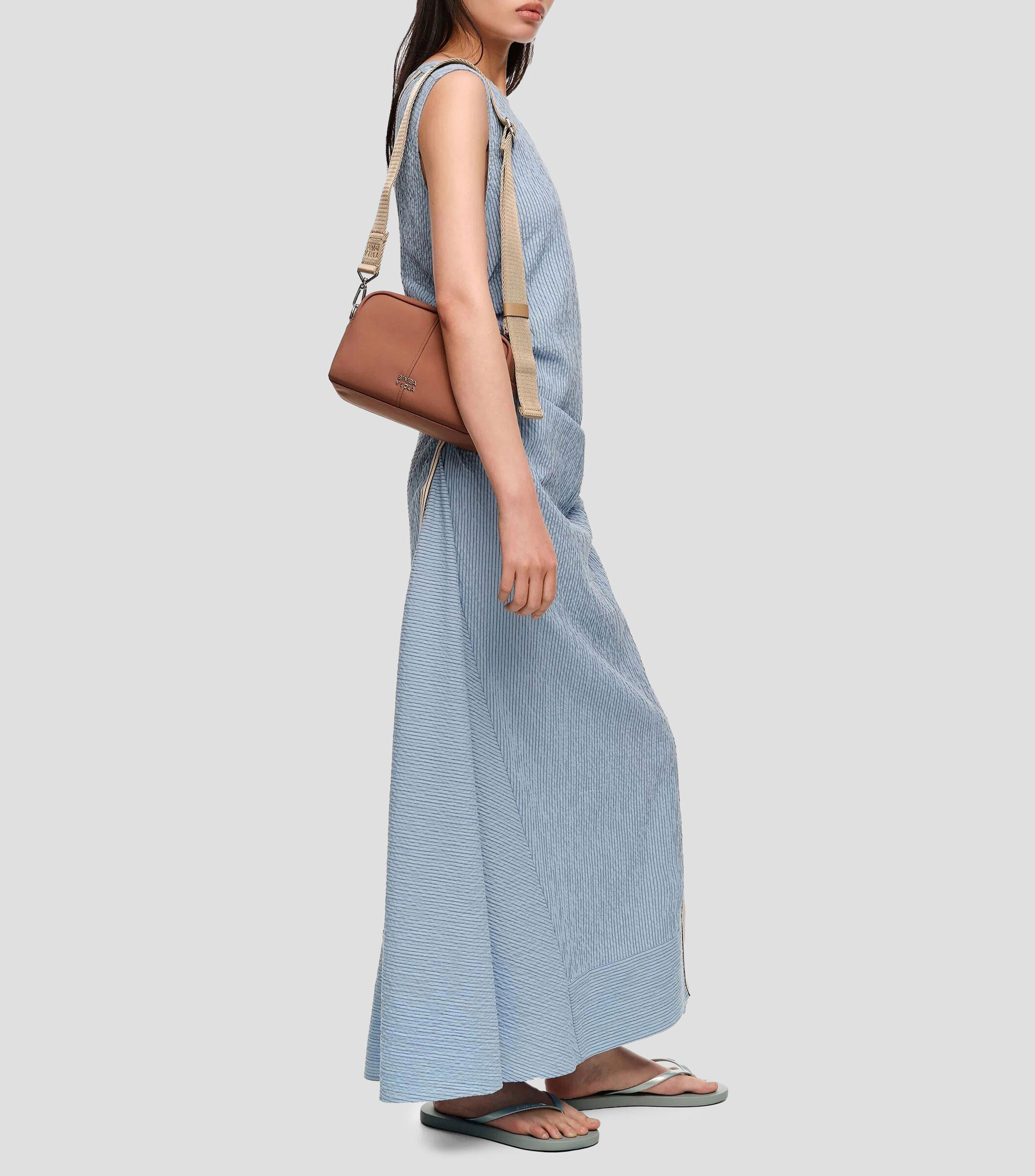 Bolsa crossbody liso Mujer