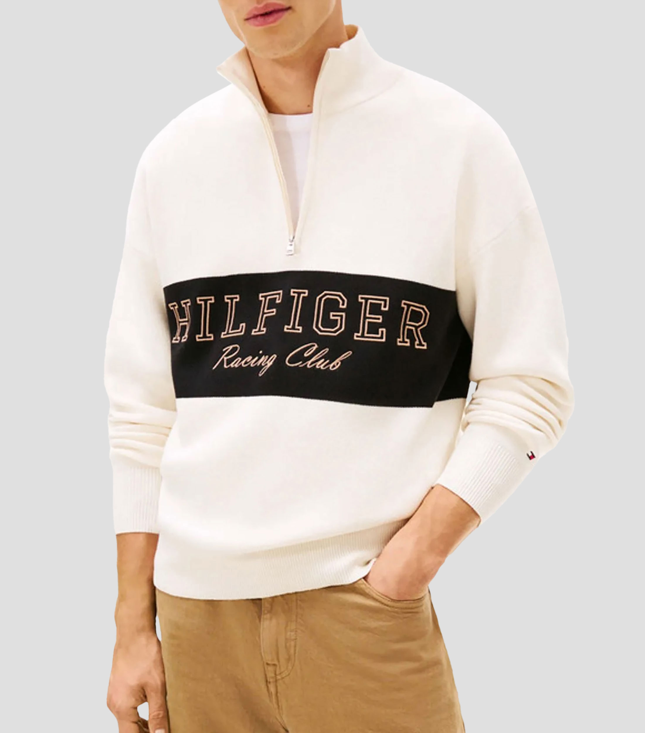 Suéter cuello alto Hombre