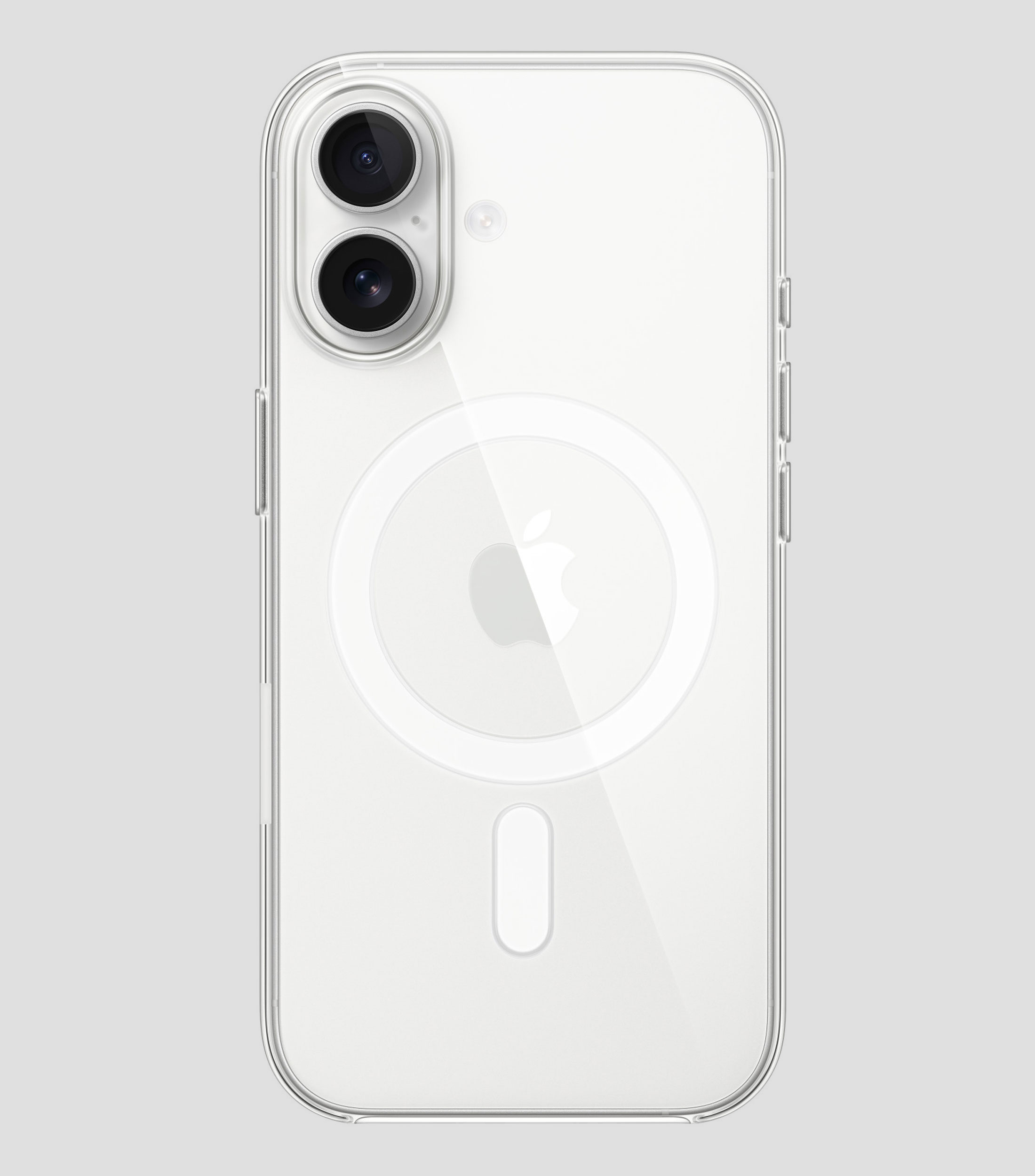 Funda para celular iPhone 17 con MagSafe, Transparente