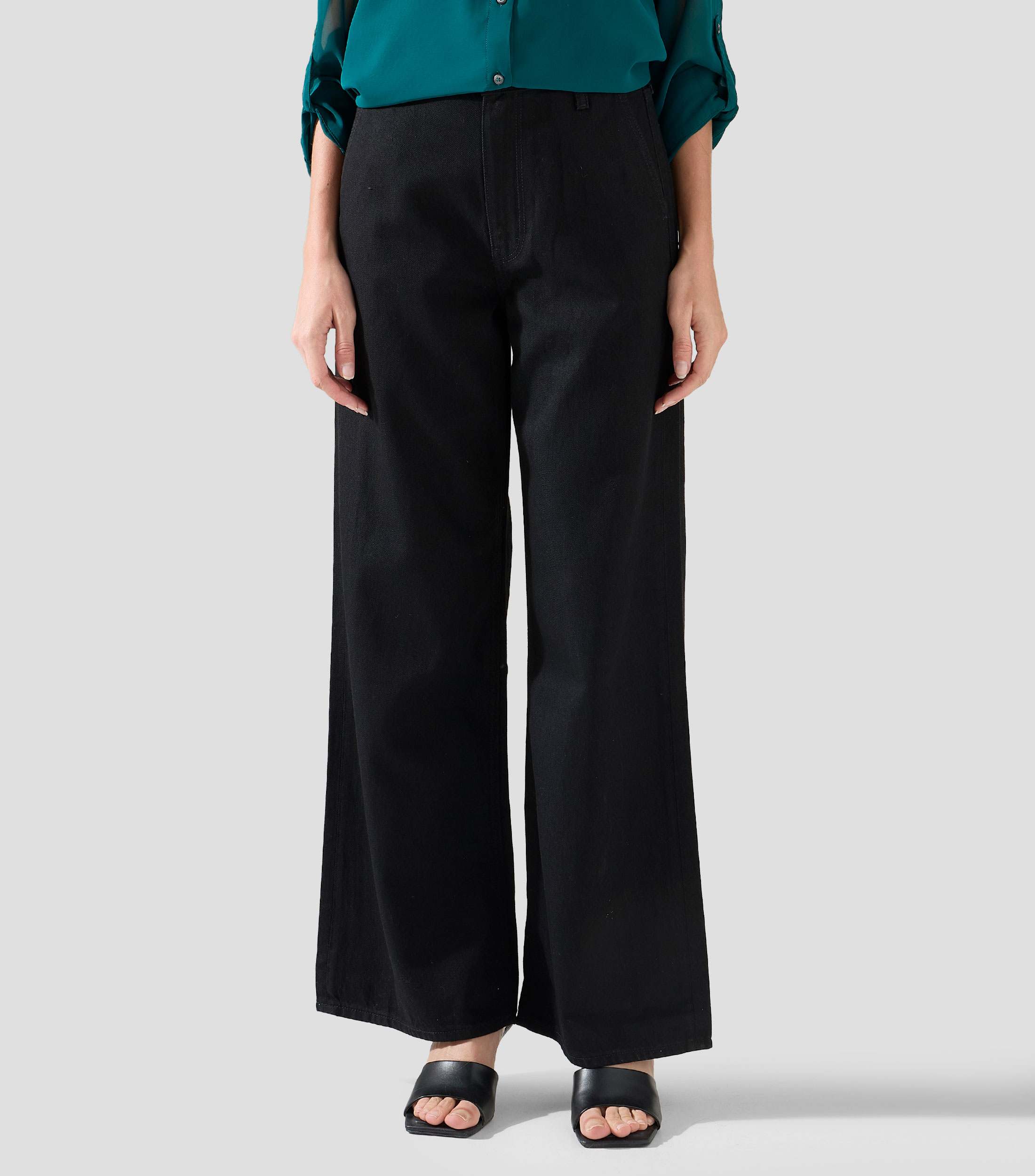 Jeans Wideleg Mujer