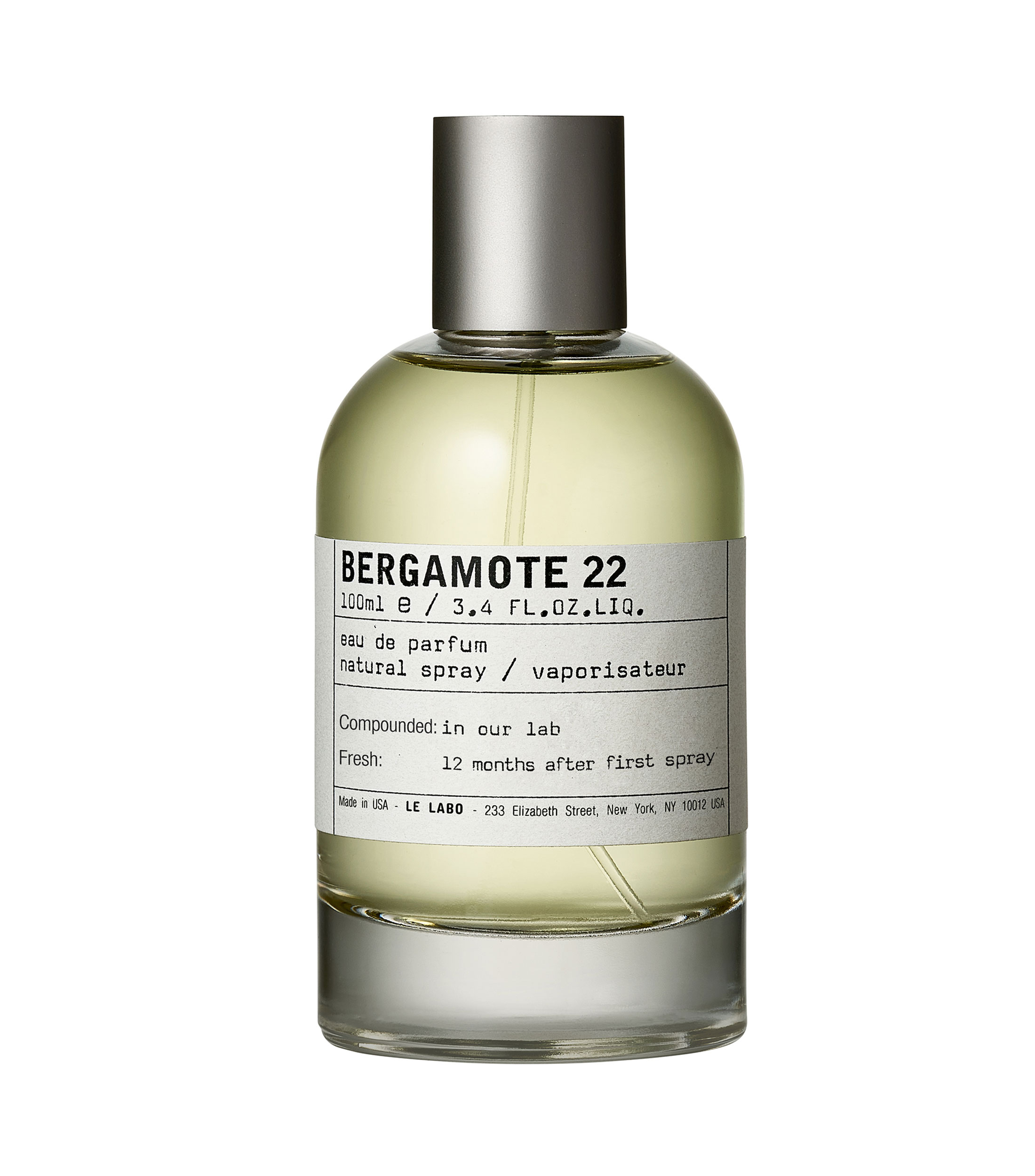 Perfume Bergamote 22 Eau de Parfum, 100 ml Unisex