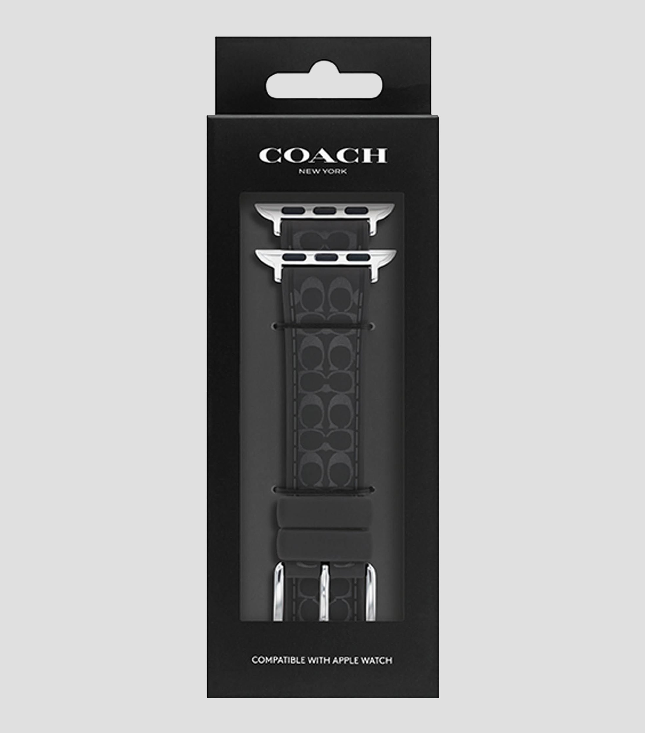 Correa para Apple Watch en silicón negro