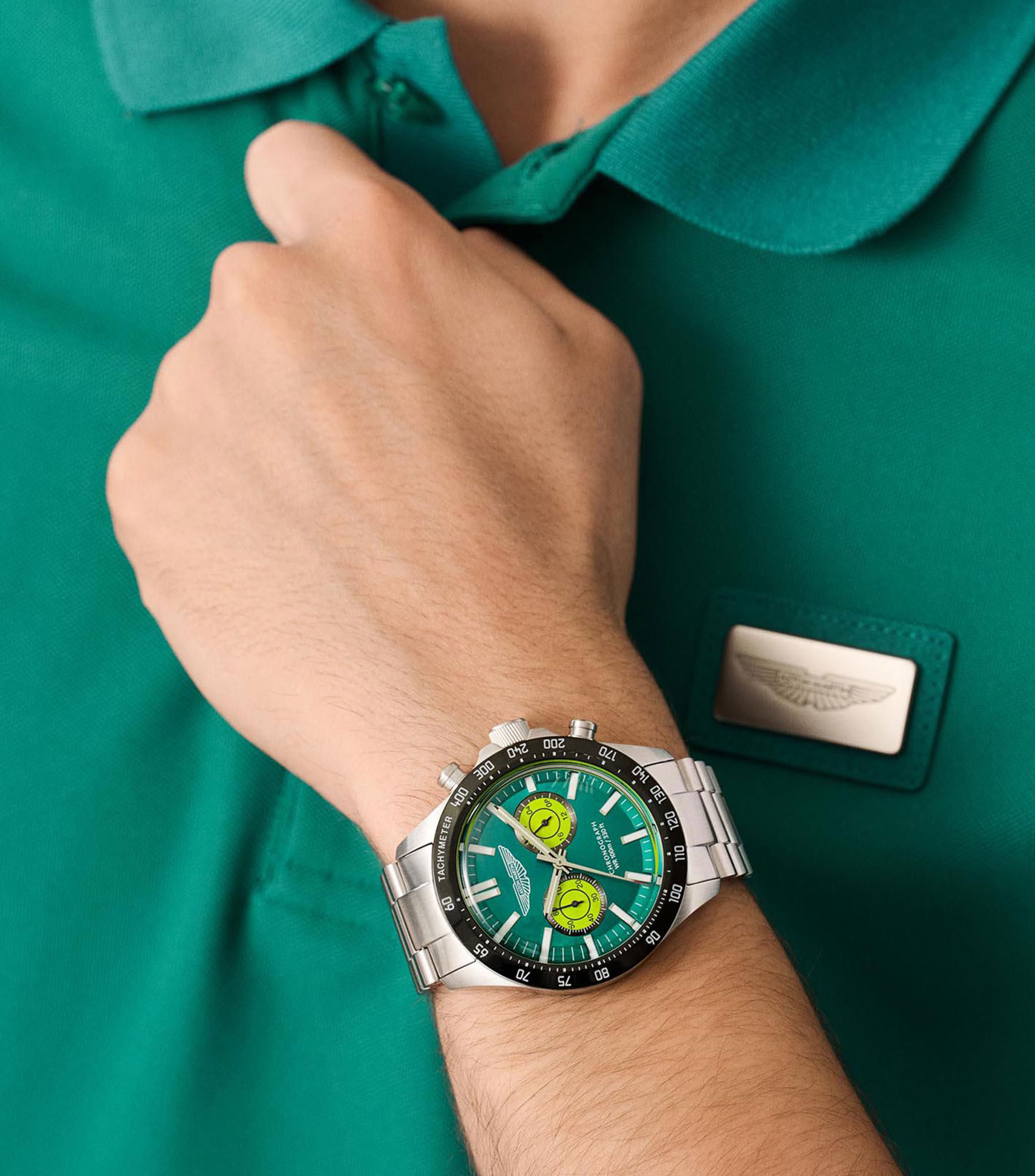Reloj para hombre Icon SPT Deportivo Verde