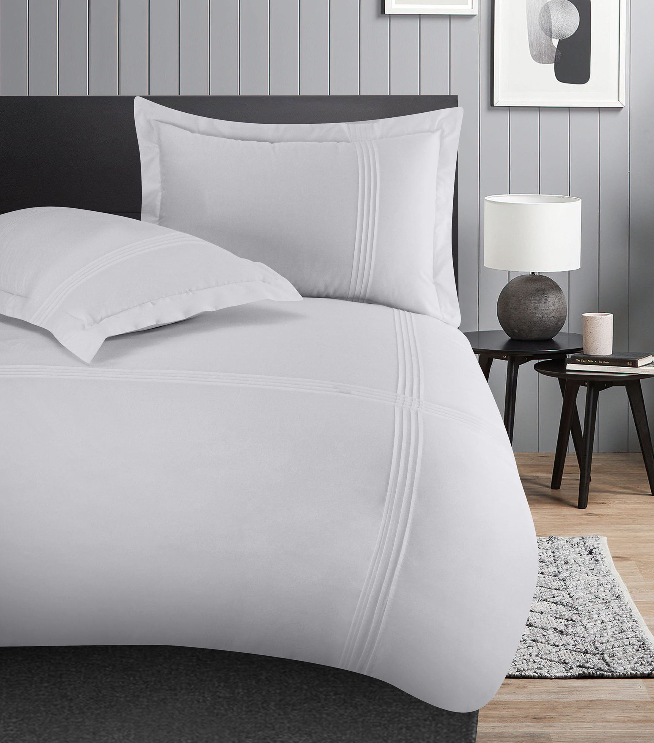 Set de Funda para Duvet King Size Tarento Gris