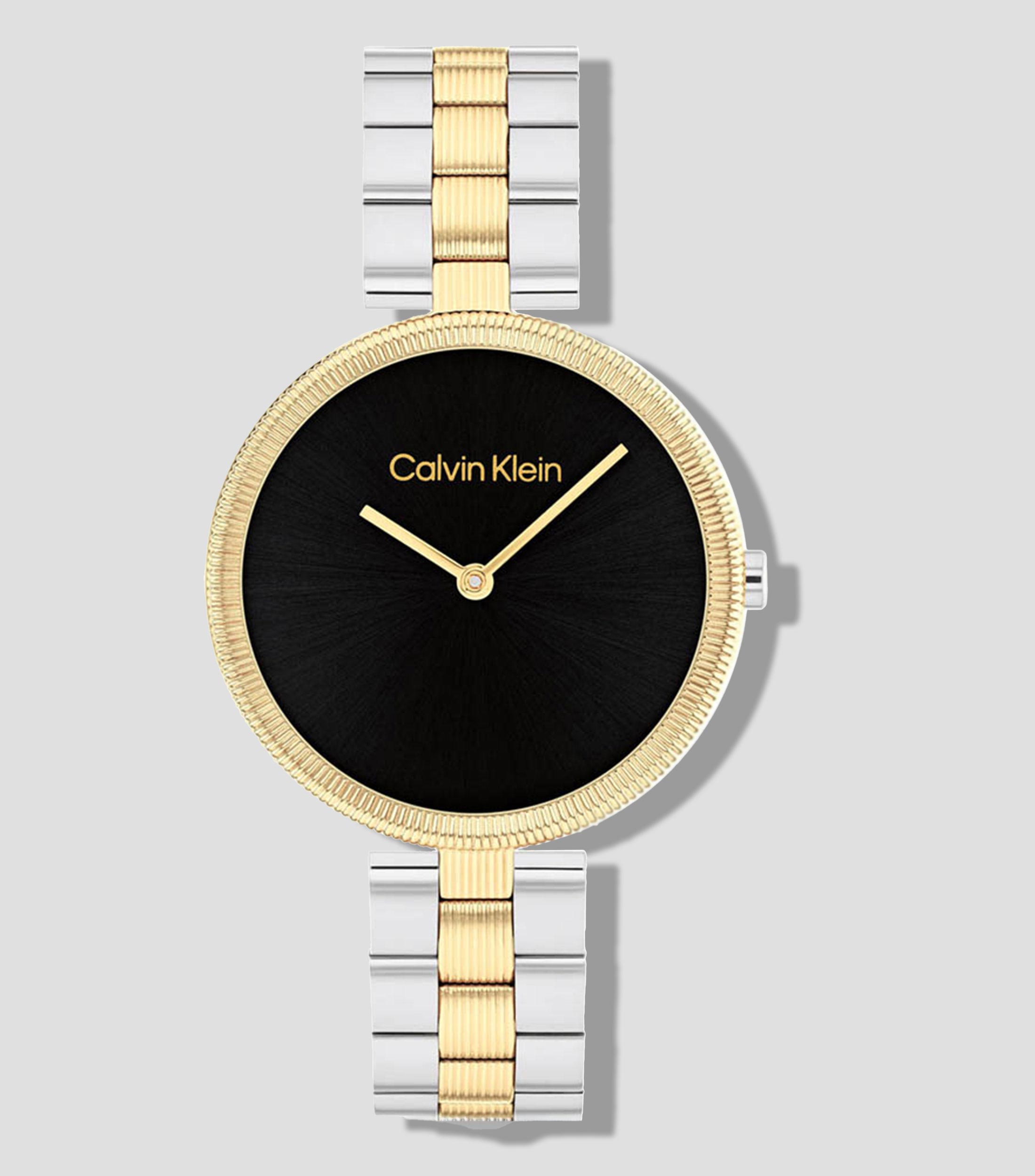 Reloj para Mujer Gleam Casual, Dorada, Negra