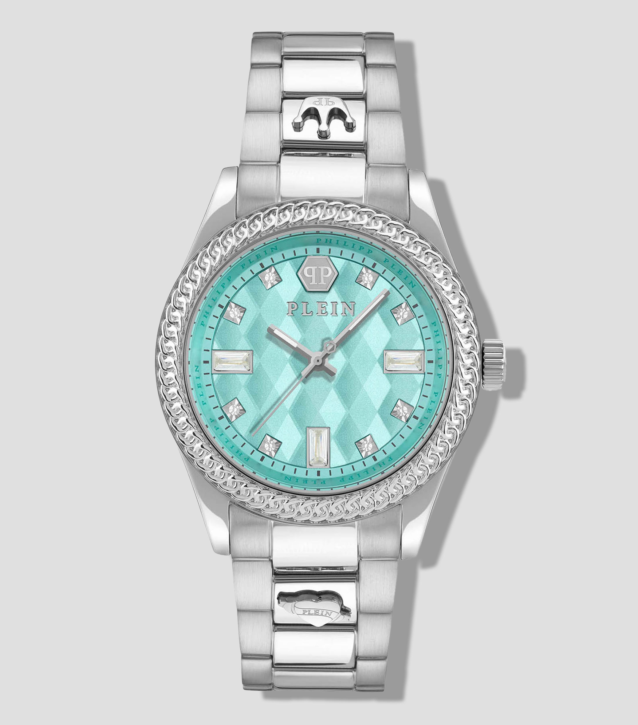 Reloj para mujer Queen Casual, Plateado