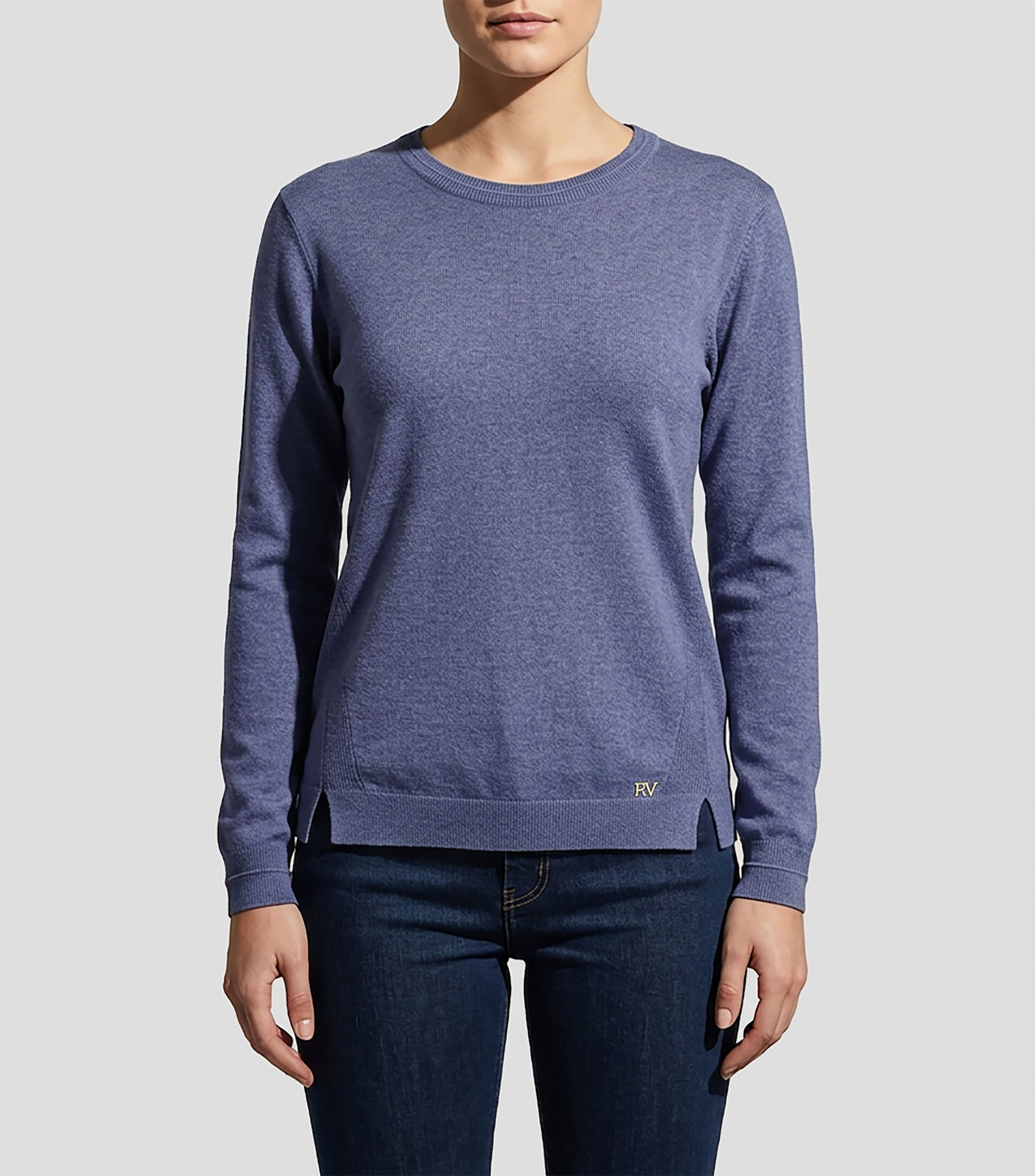 Suéter cuello redondo Mujer