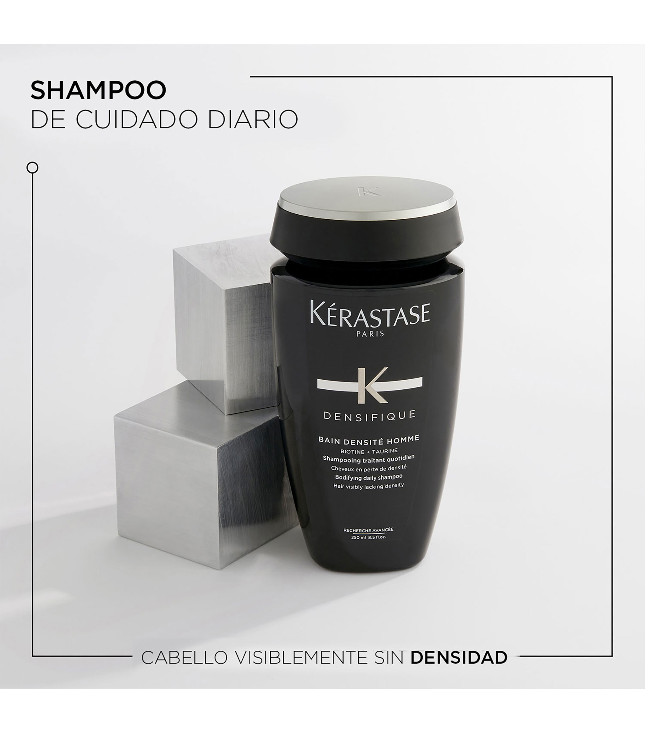 Shampoo Bain Densité Homme, 250 ml