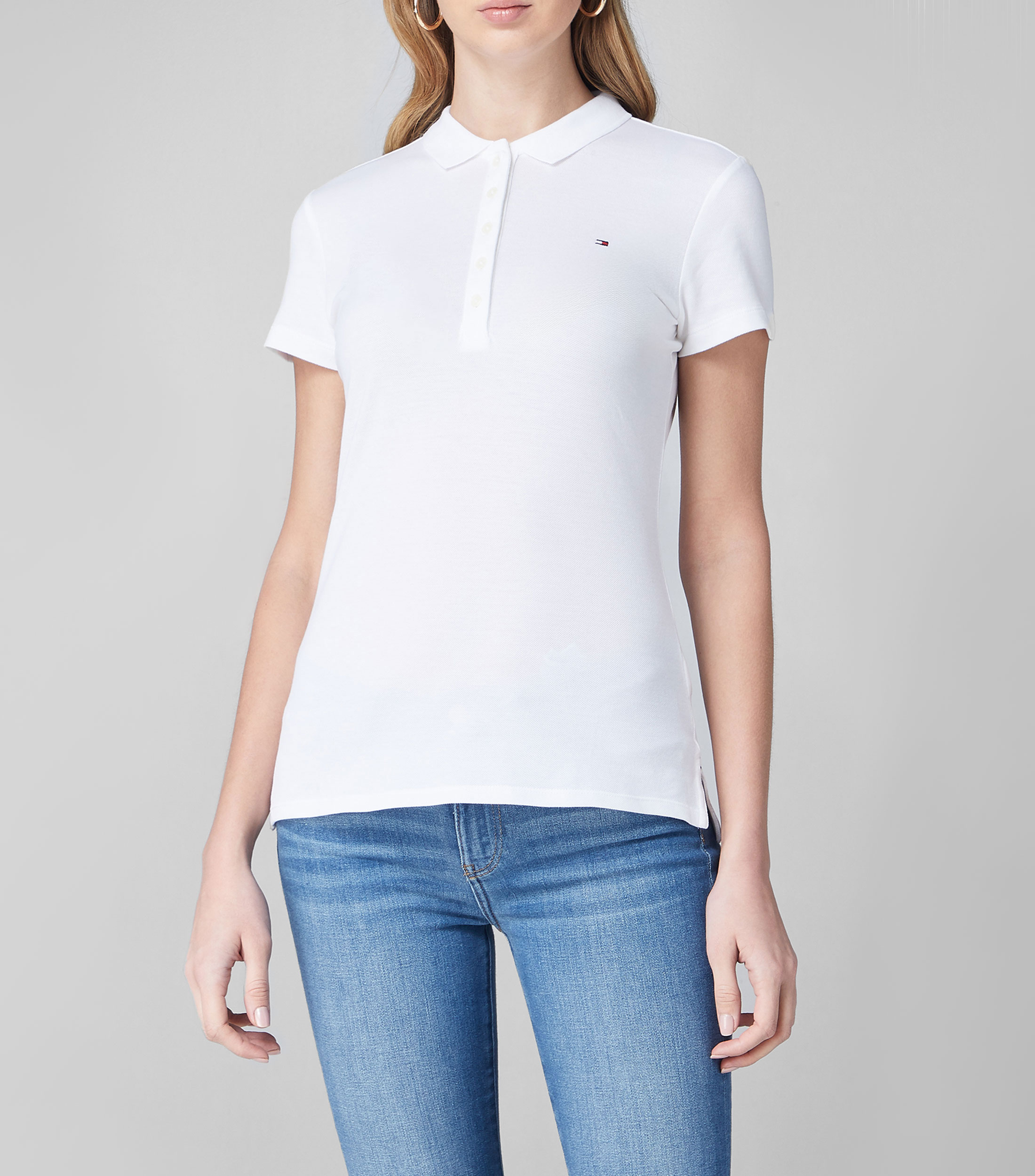 Tommy Hilfiger: Playera tipo Polo manga corta Mujer | El Palacio de Hierro