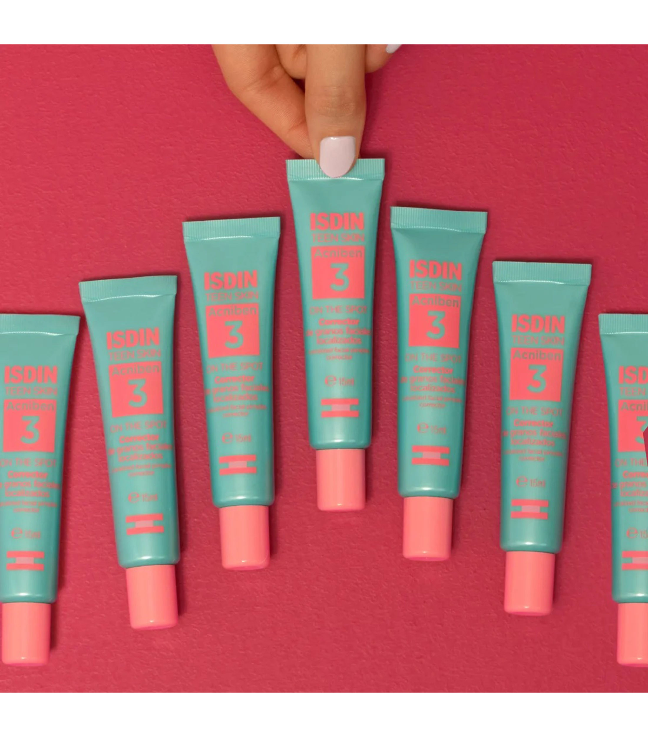 Corrector de imperfecciones faciales Acniben 3 On The Spot, 15 ml