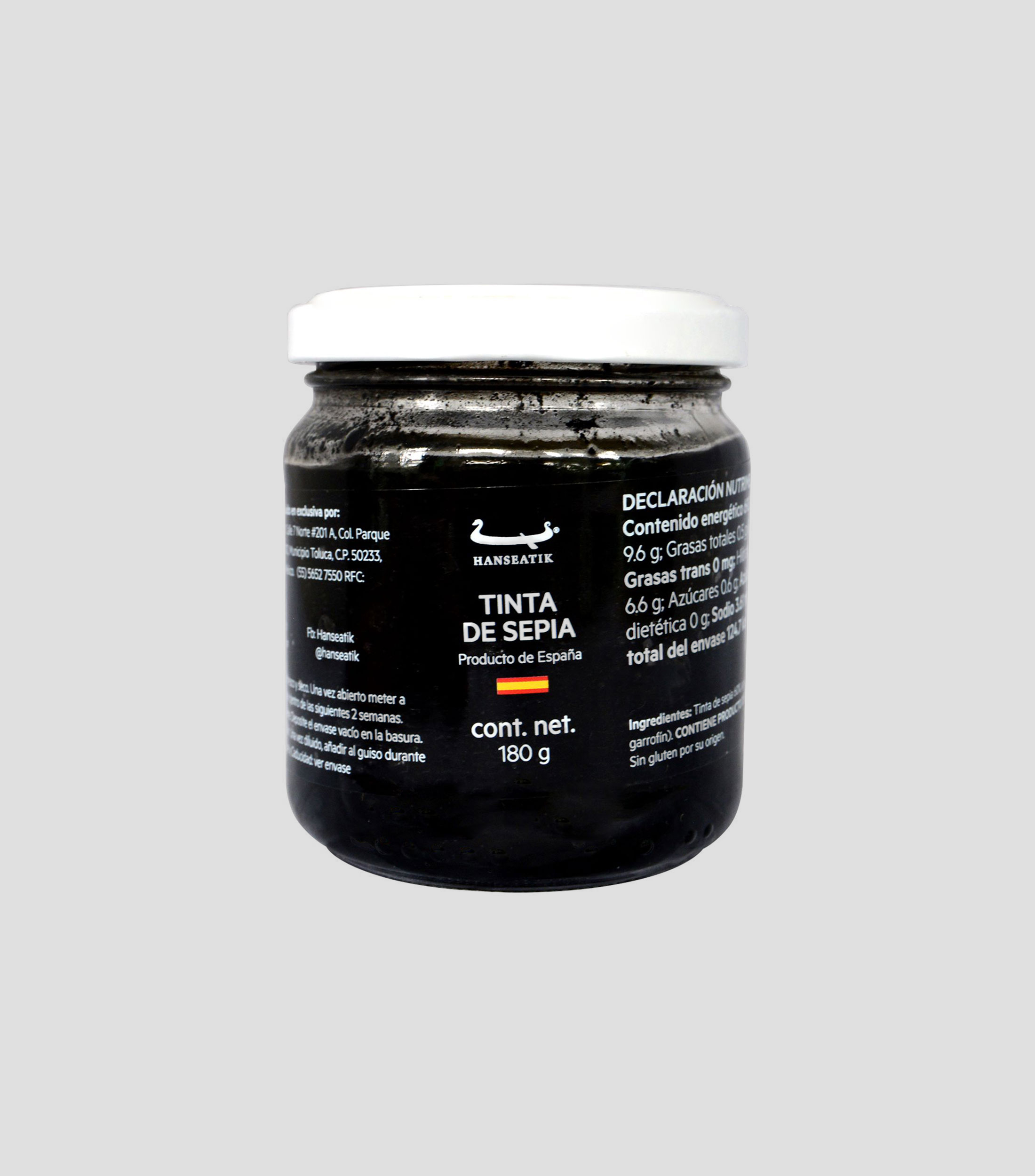 Tinta de sepia, 180 g