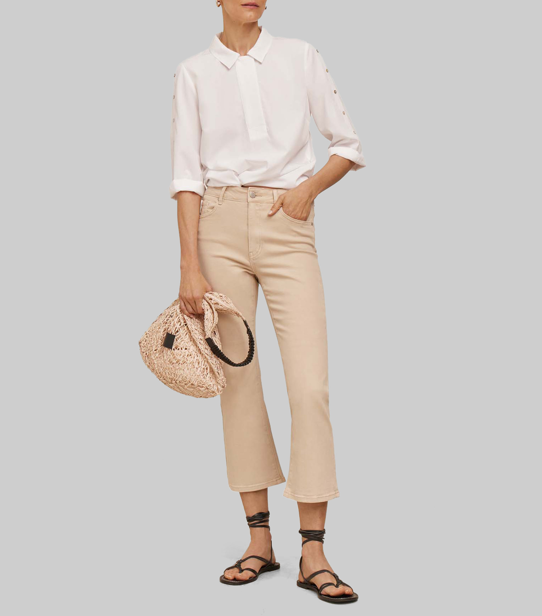 Pantalón Miniflare Mujer