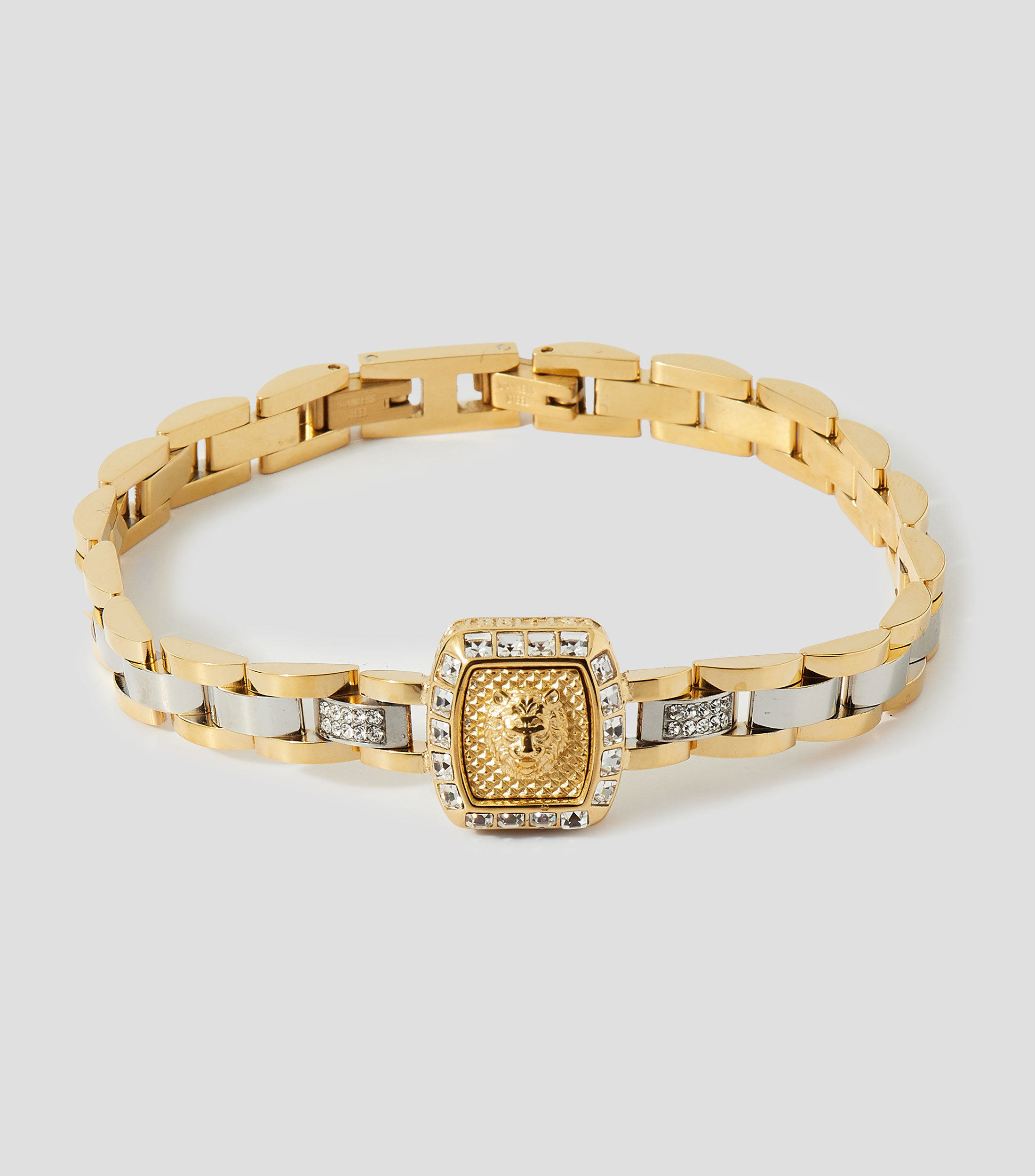 Brazalete Lion King con circonias Hombre