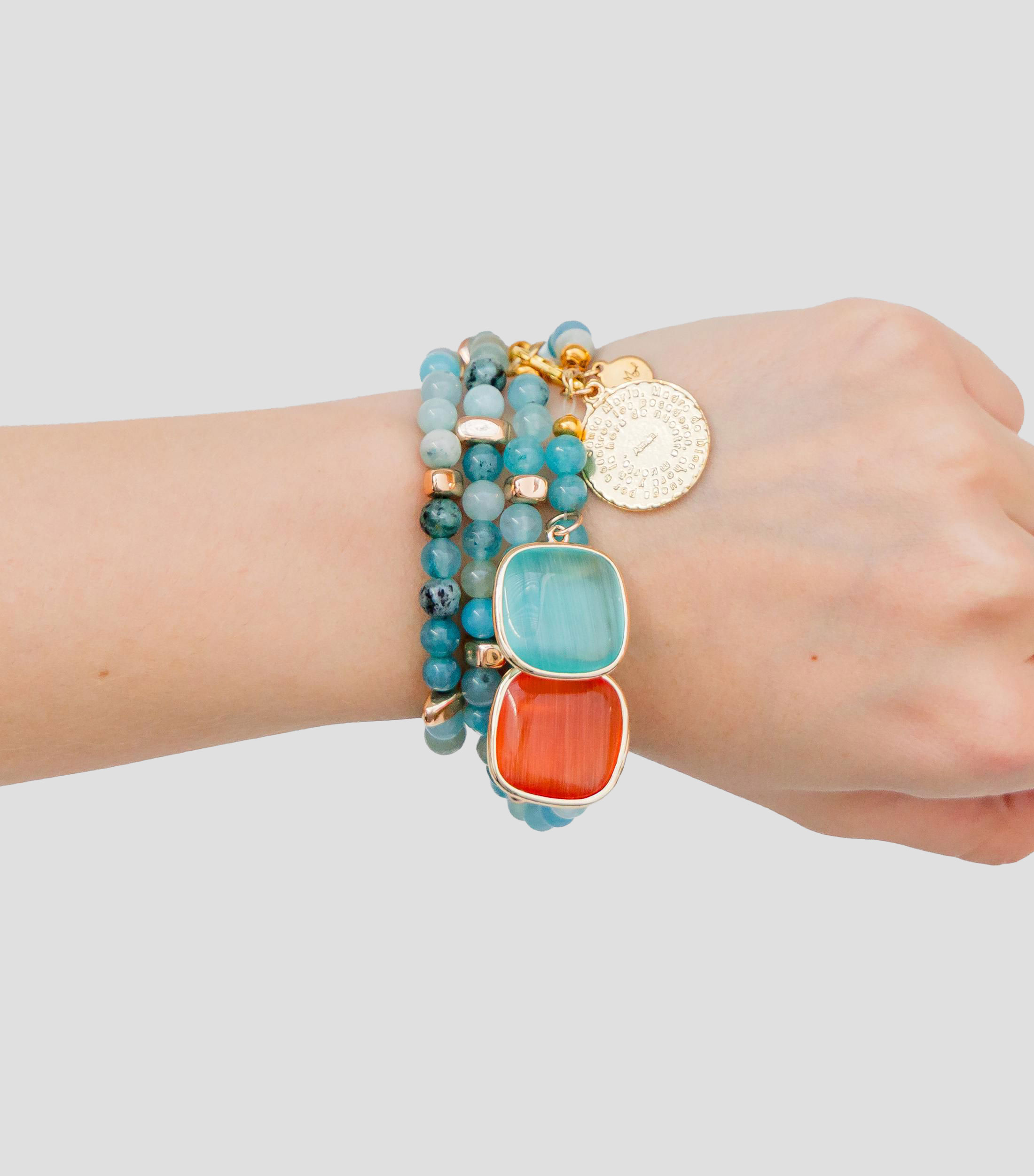 Pulsera con cuentas Mujer