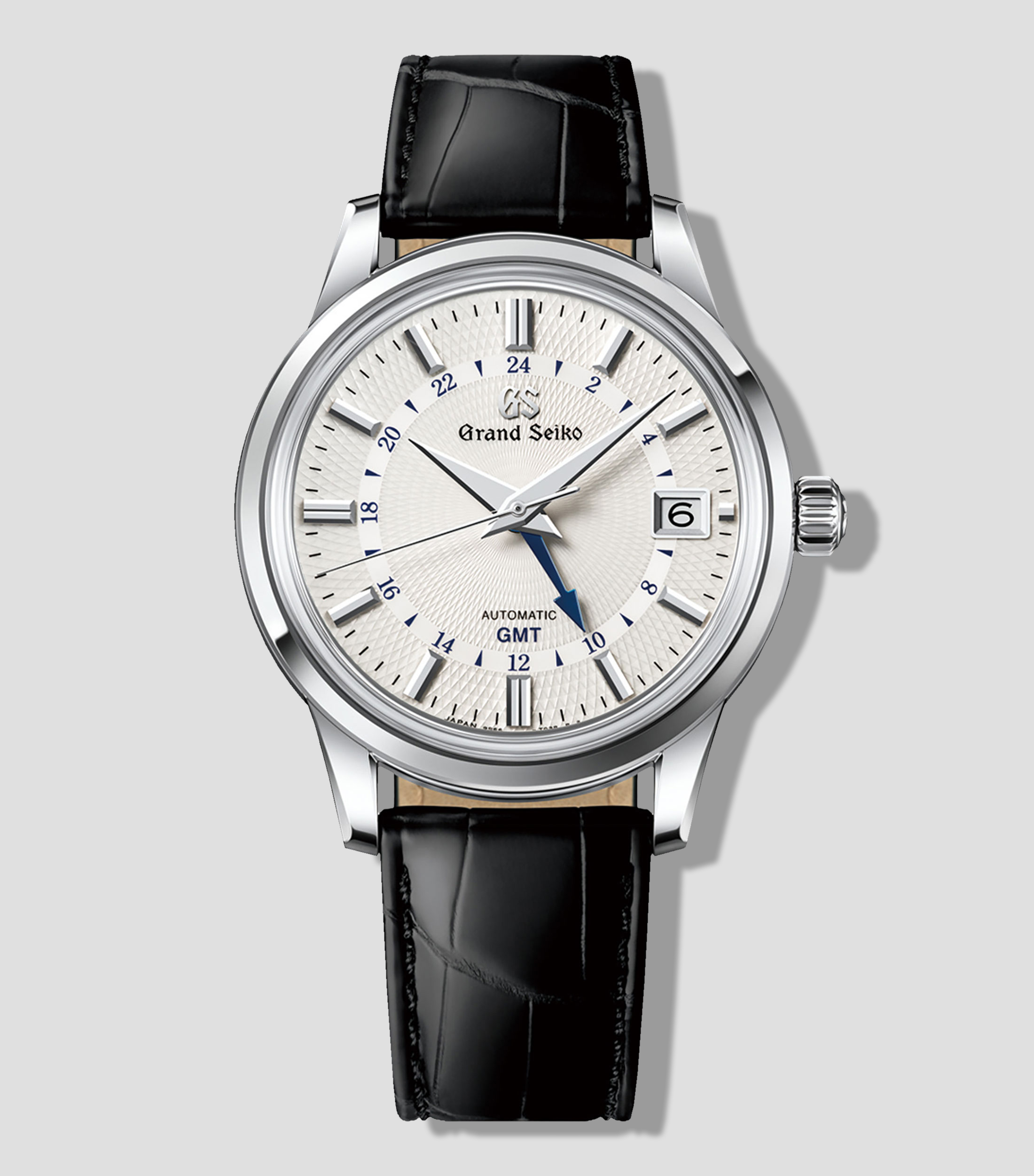 Reloj para Hombre Elegance Snowdrop GMT de Vestir, Plateado