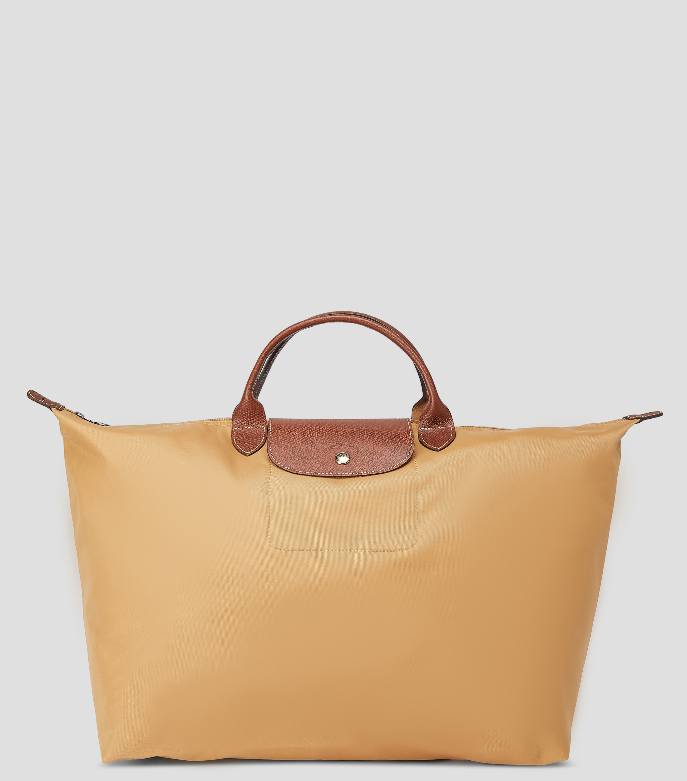 Bolso satchel café Mujer