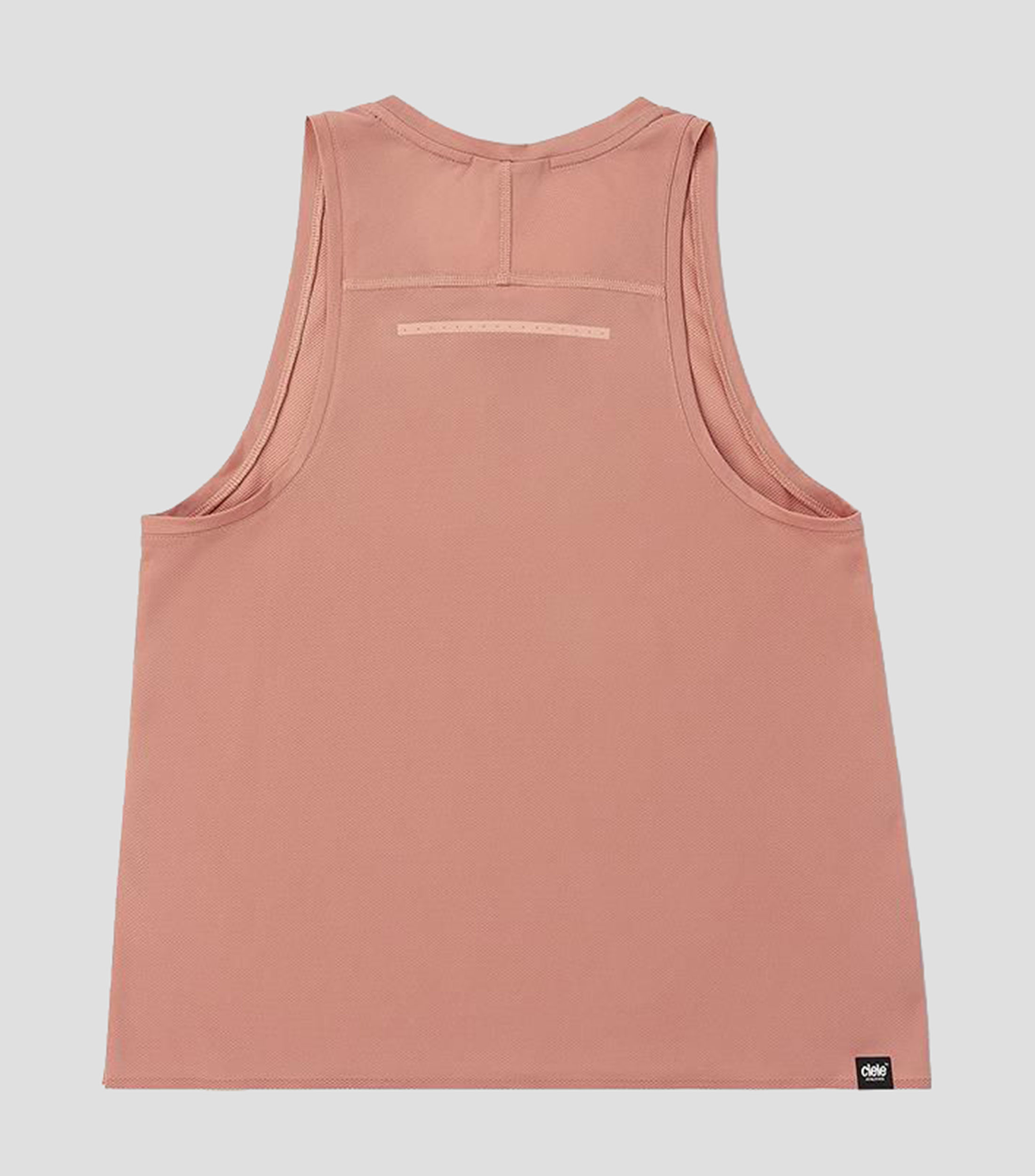 Tank para correr Singlet 2 cuello redondo sin mangas lisa Mujer