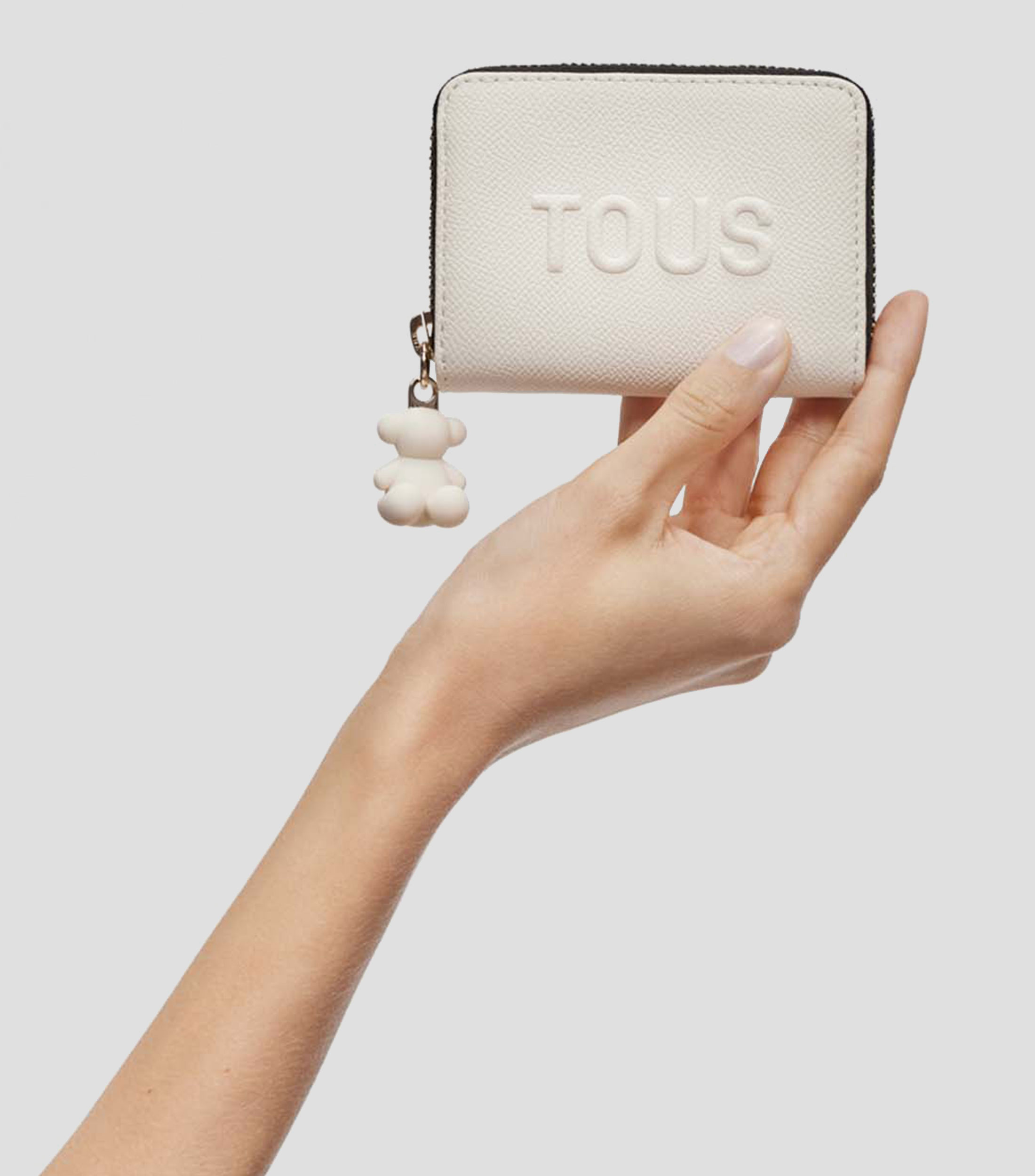 Monedero beige La Rue New liso Mujer