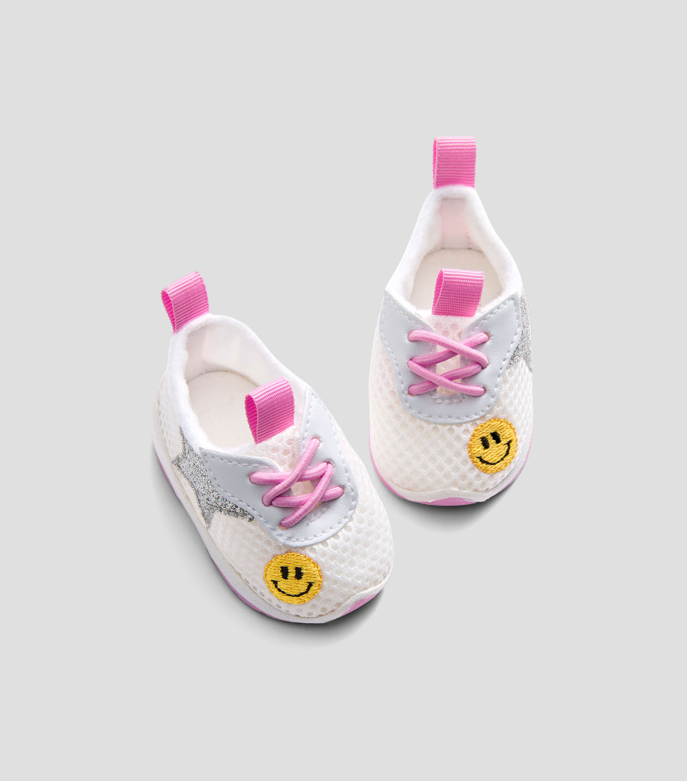Tenis carita feliz para muñeca