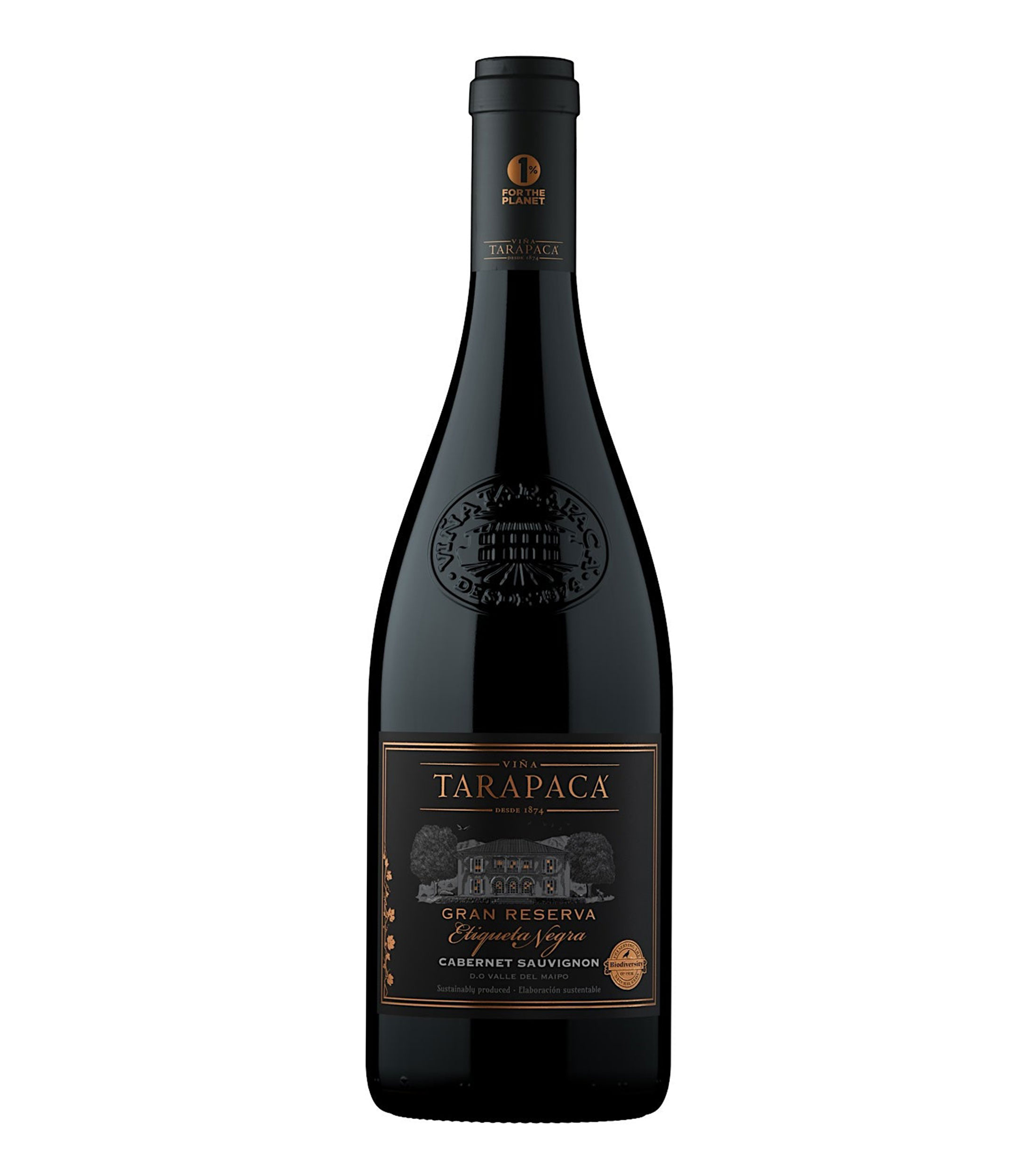 Vino Tinto Cabernet Sauvignon Gran Reserva Etiqueta Negra, Chile, 750 ml