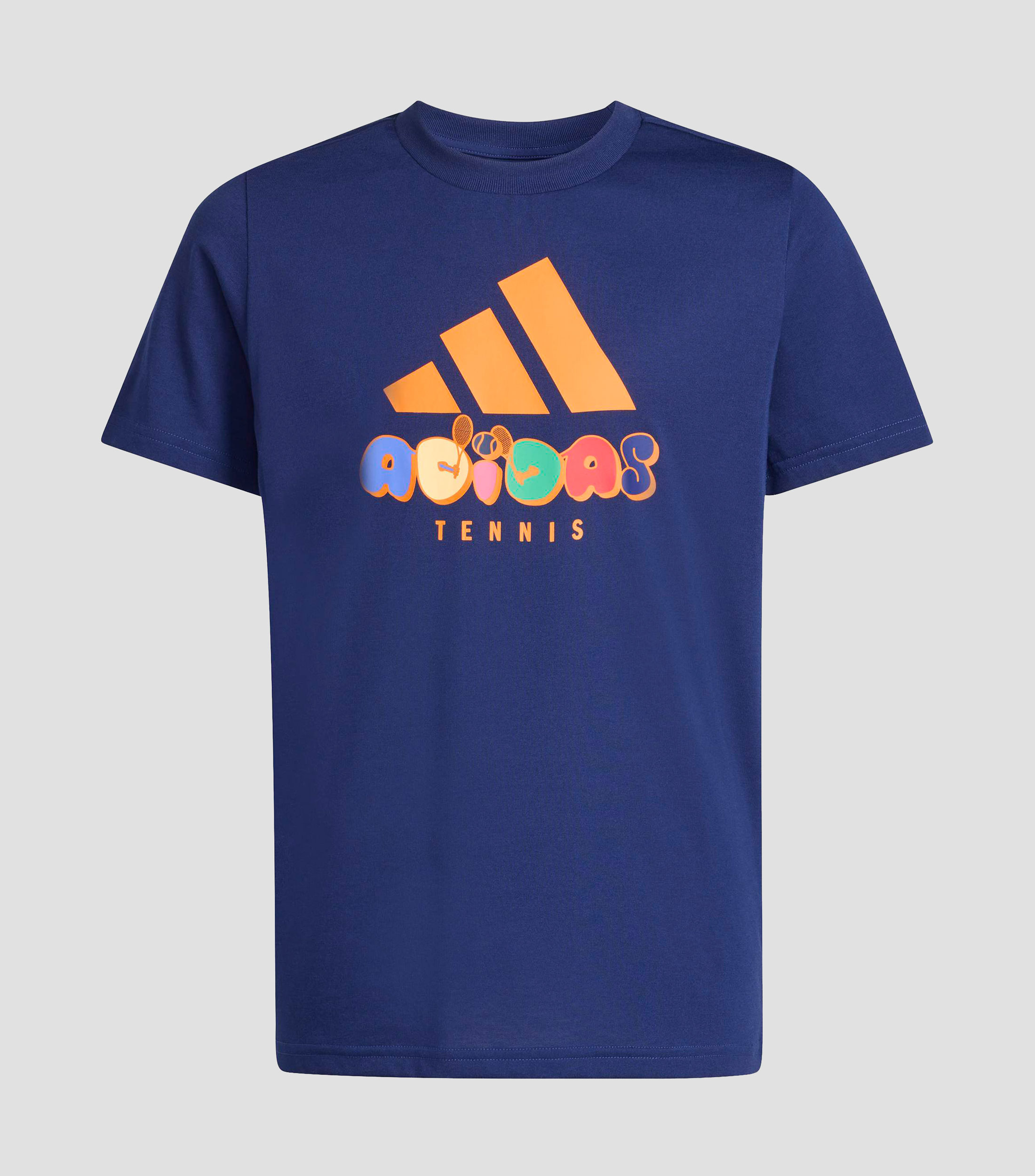 Playera cuello redondo manga corta estampada Niño