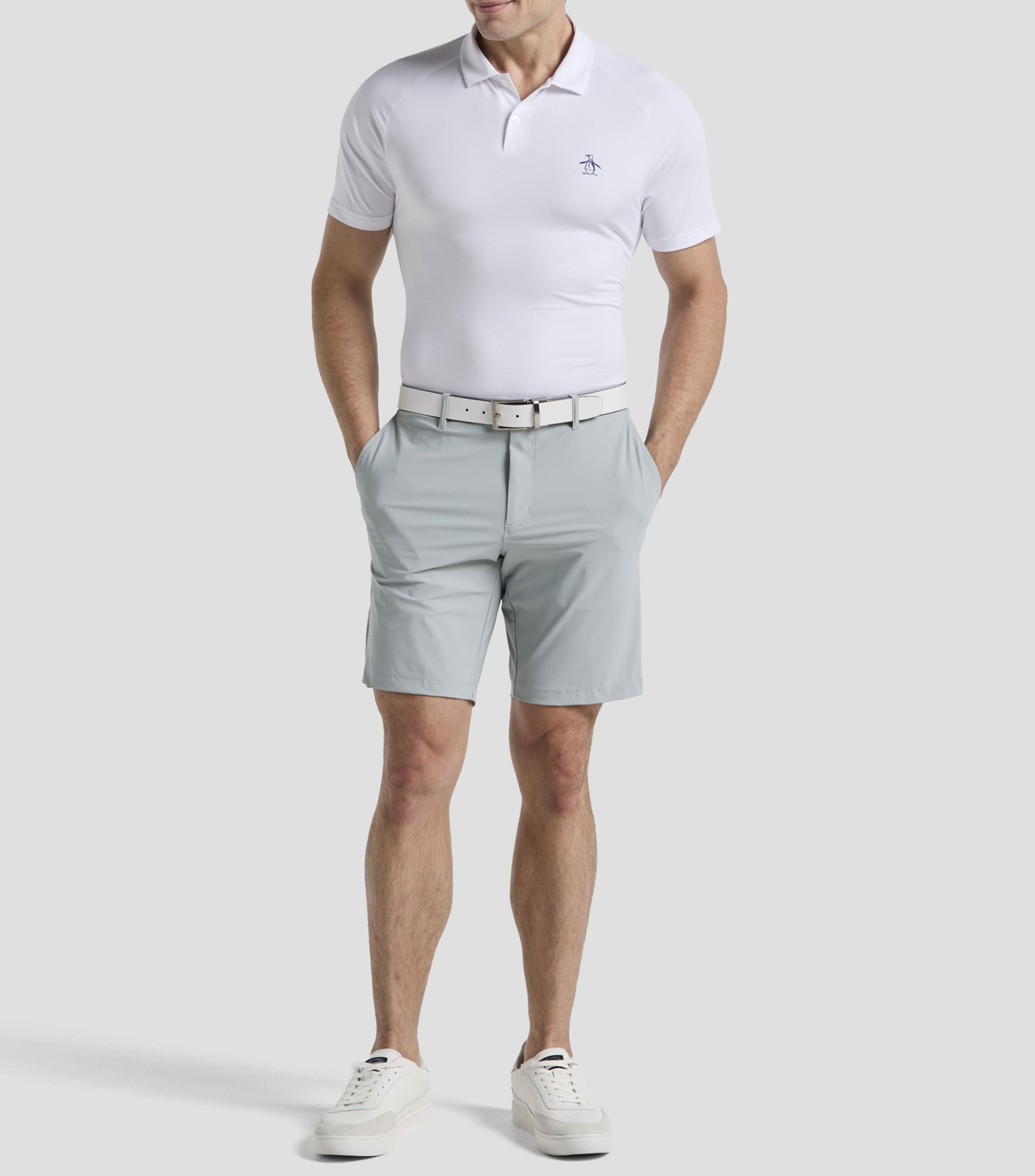 Short para Golf liso Hombre