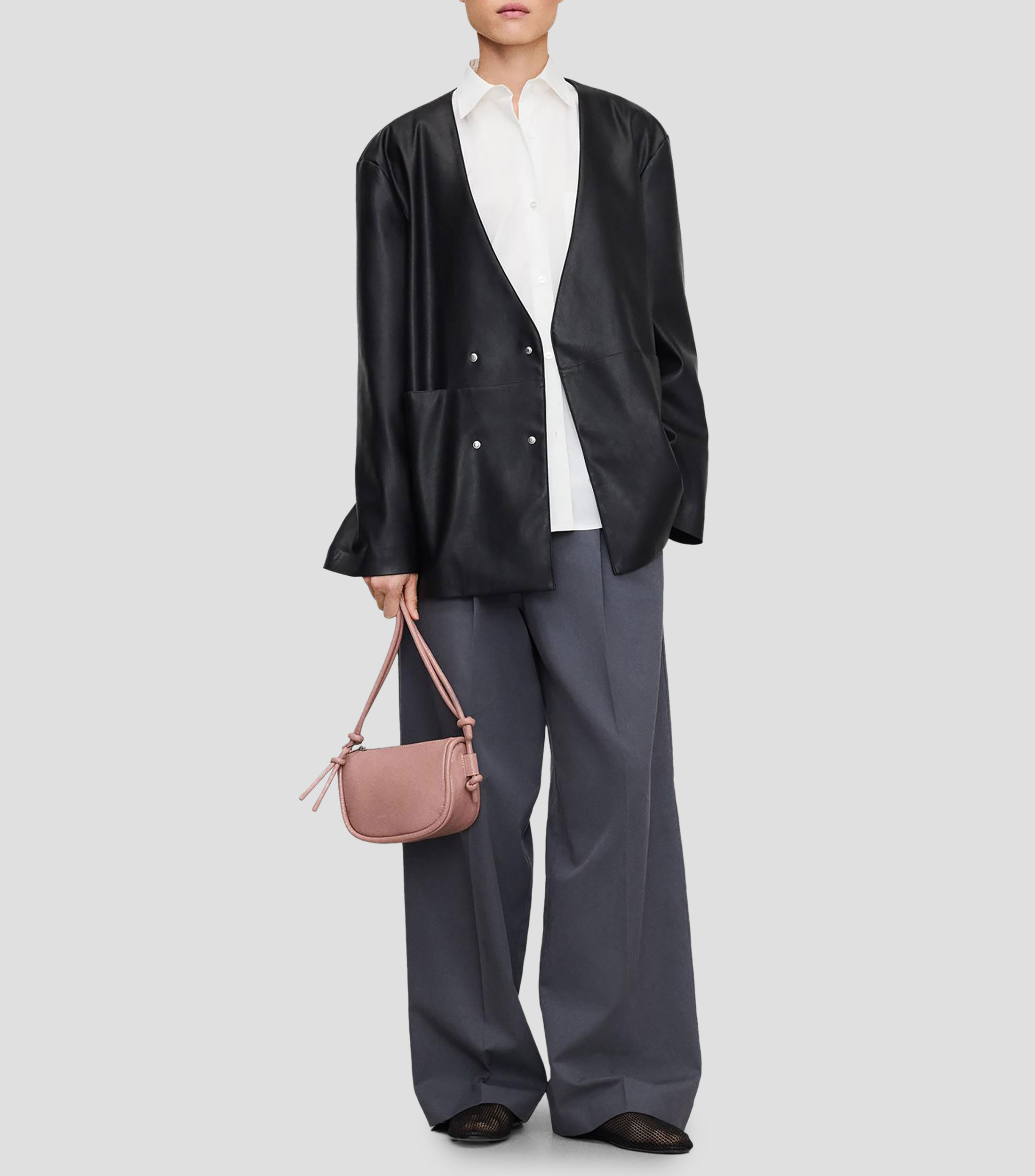 Bolsa shoulder liso Mujer