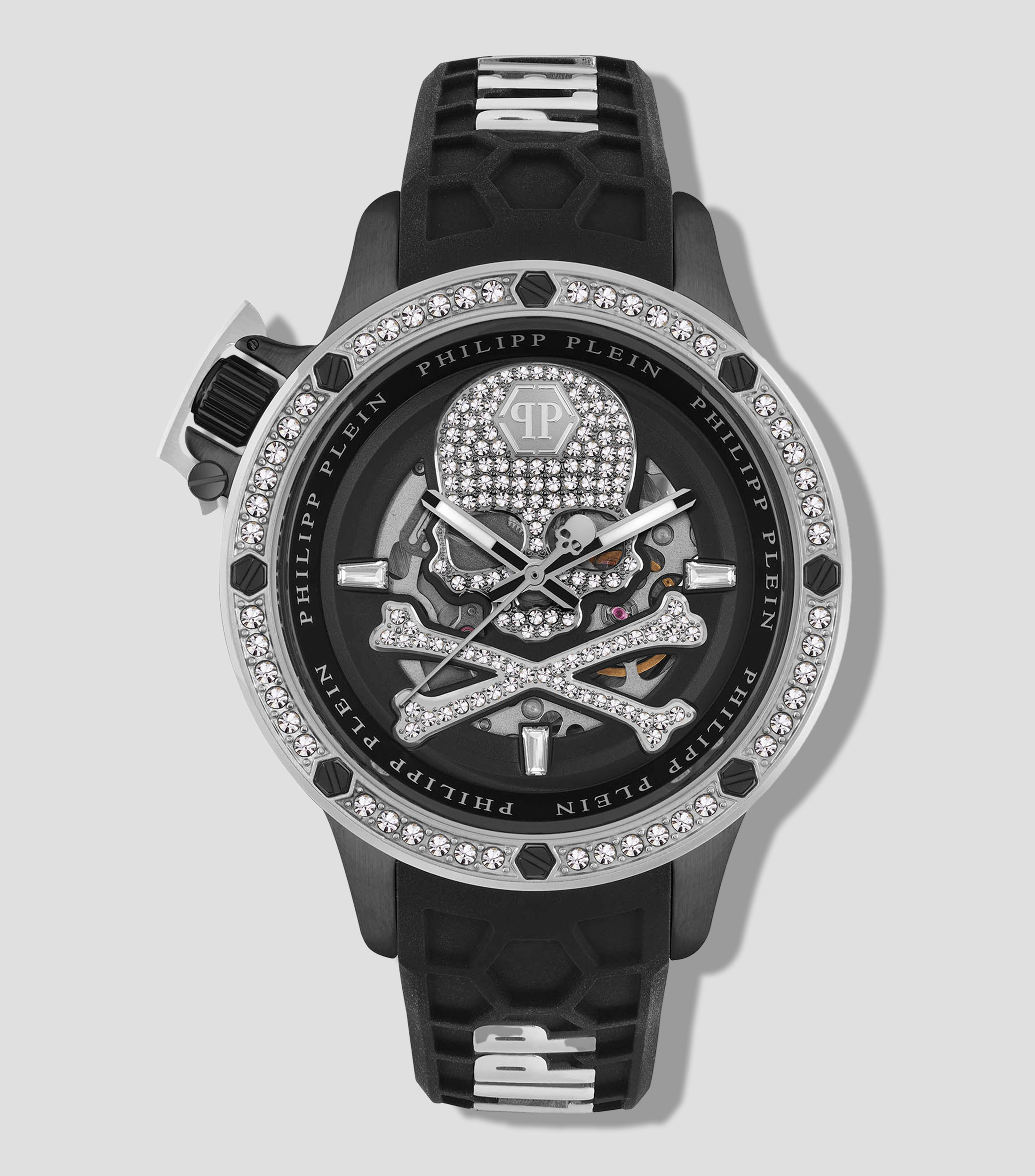 Philipp Plein Reloj Para Hombre Plein Rich Casual Plateado El philipp-plein-reloj-para-hombre-plein-rich-casual-plateado-el