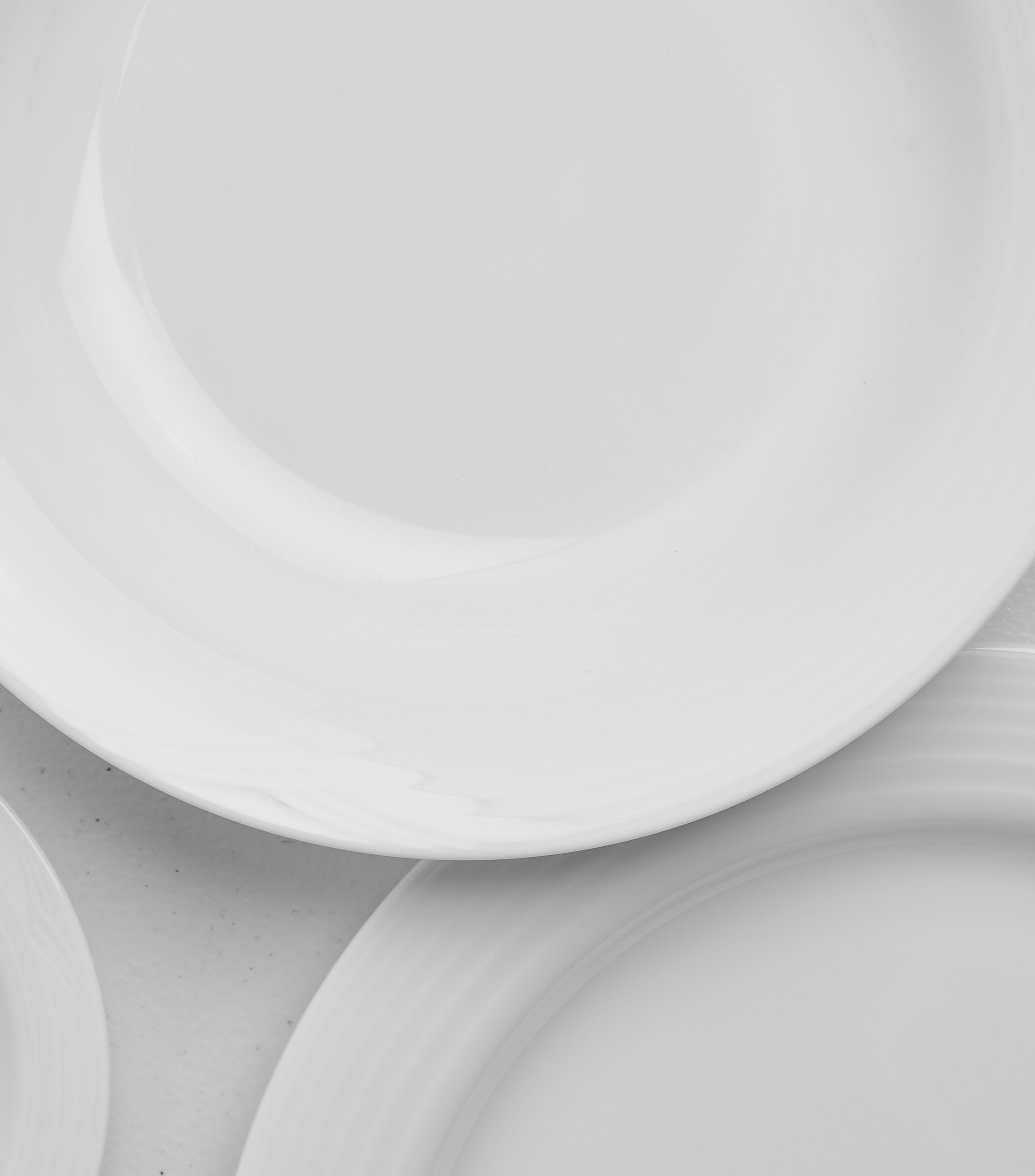Plato para Ensalada Arctic White