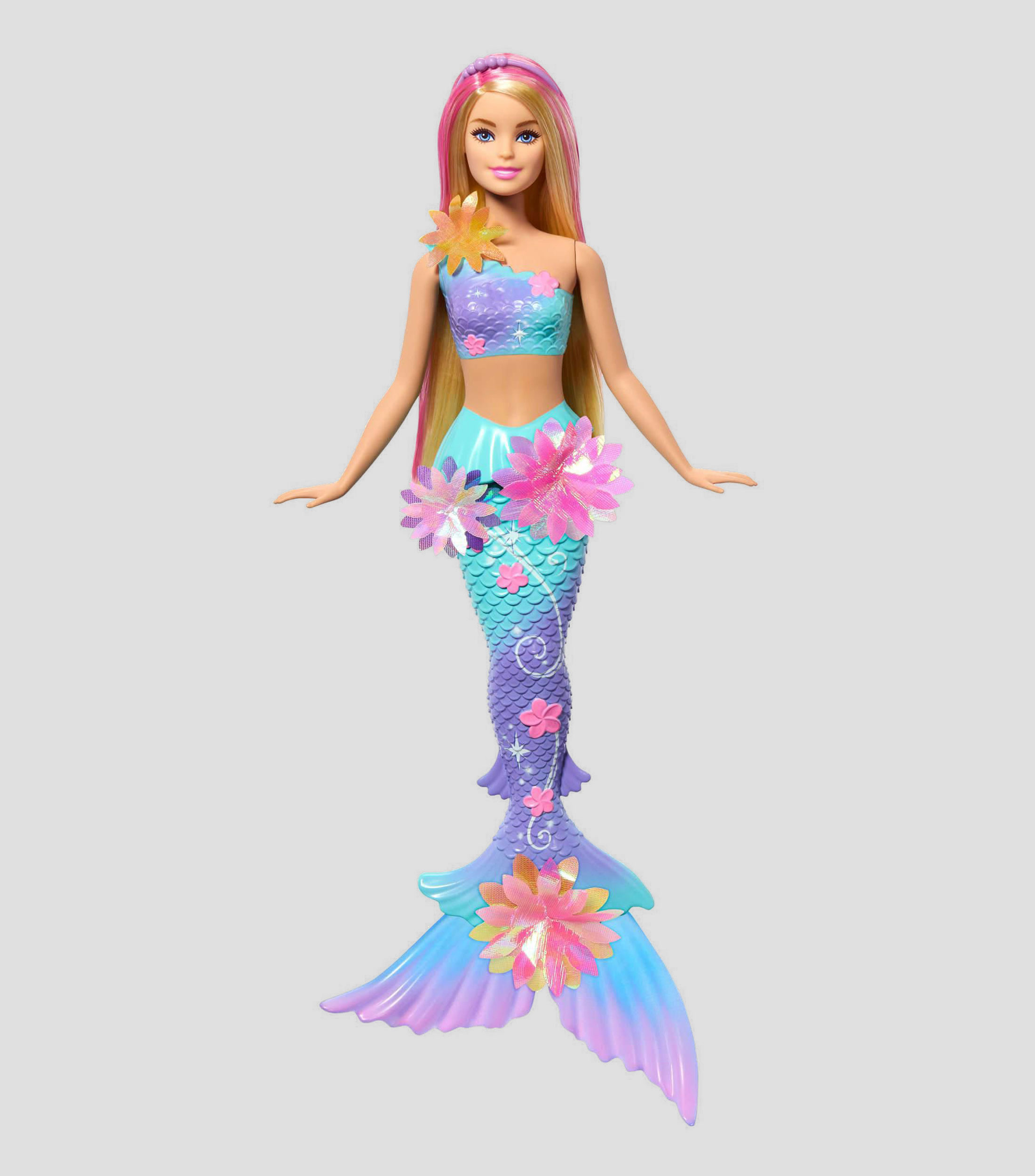 Barbie Sirena Transformacion de Flores