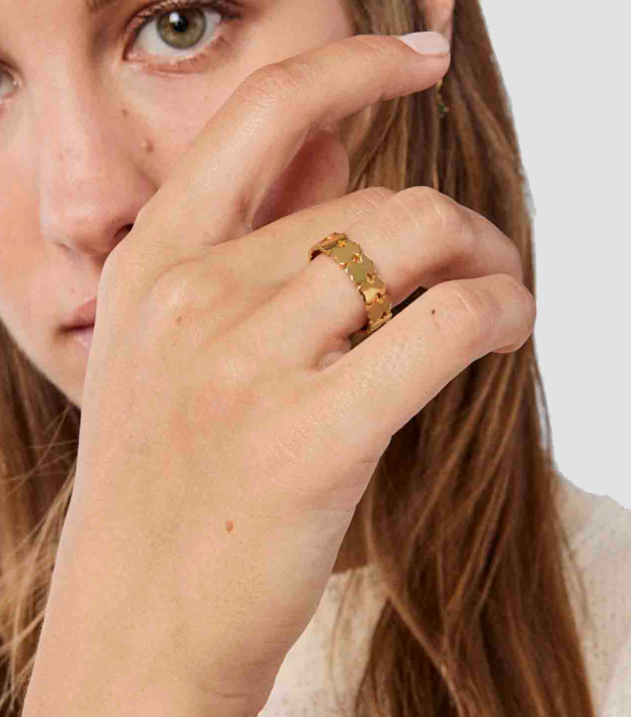 Anillo Straight Osos Mujer