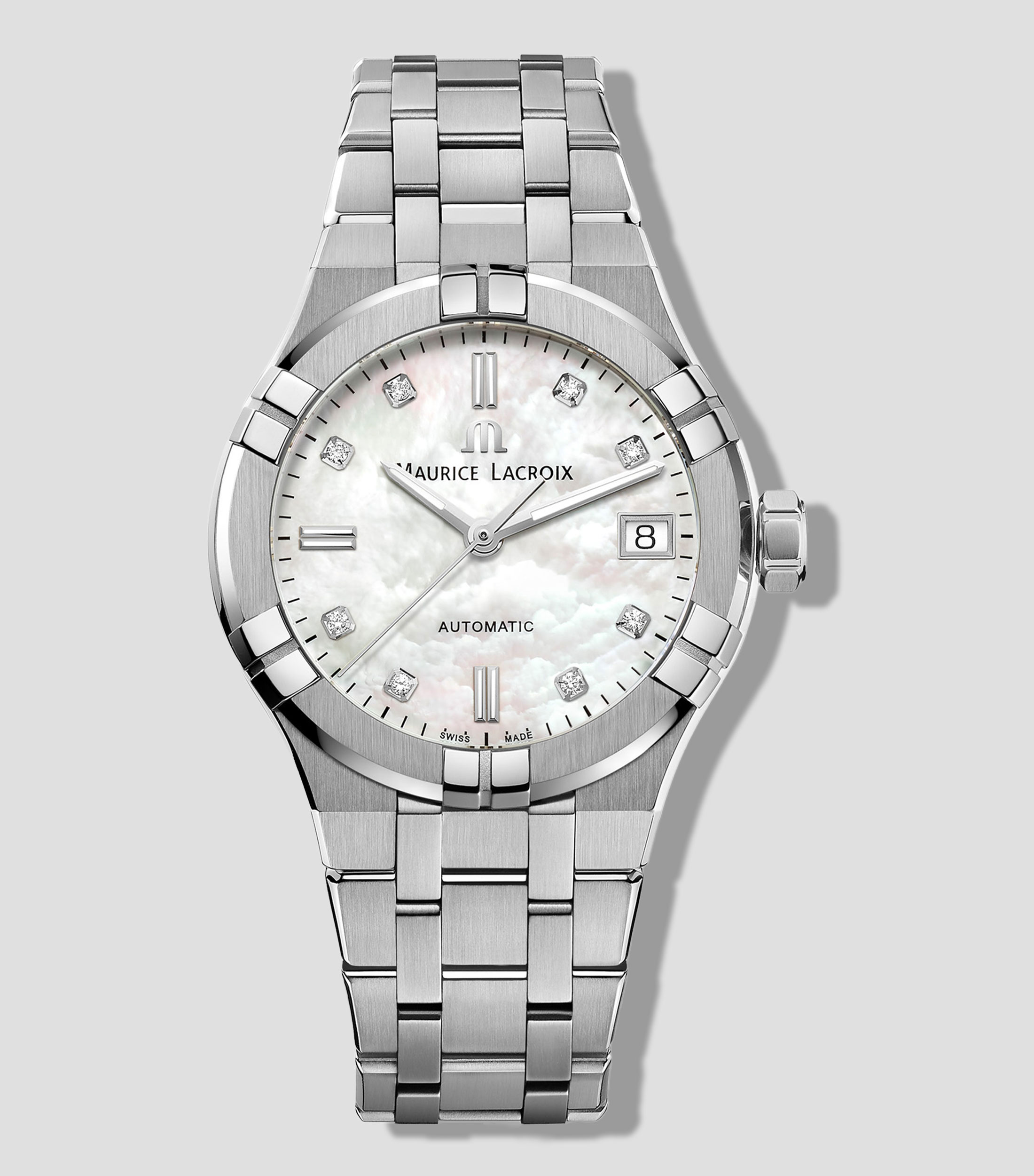 Reloj para hombre Aikon, de Vestir, Plateado