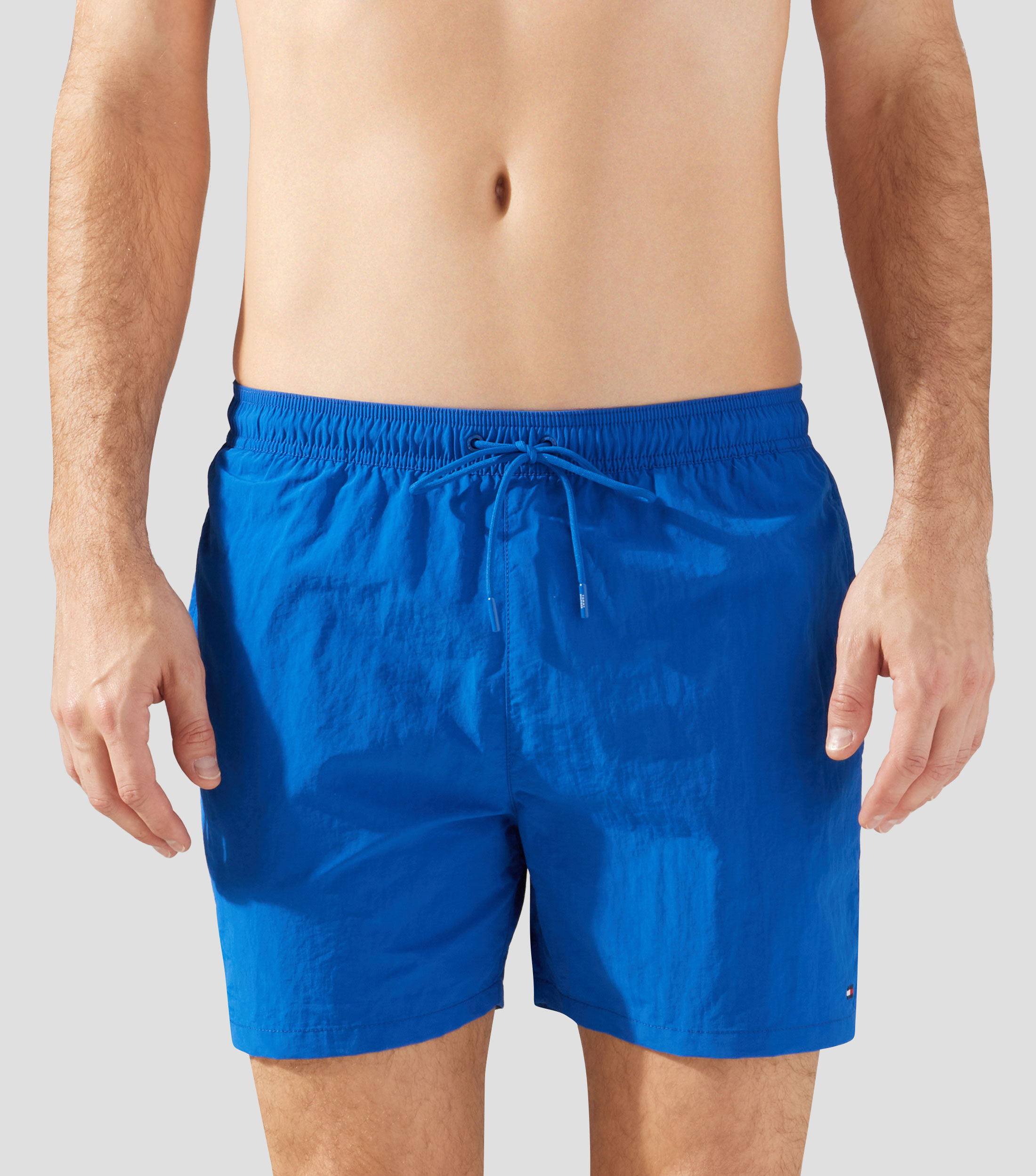 Traje de baño corto liso Hombre