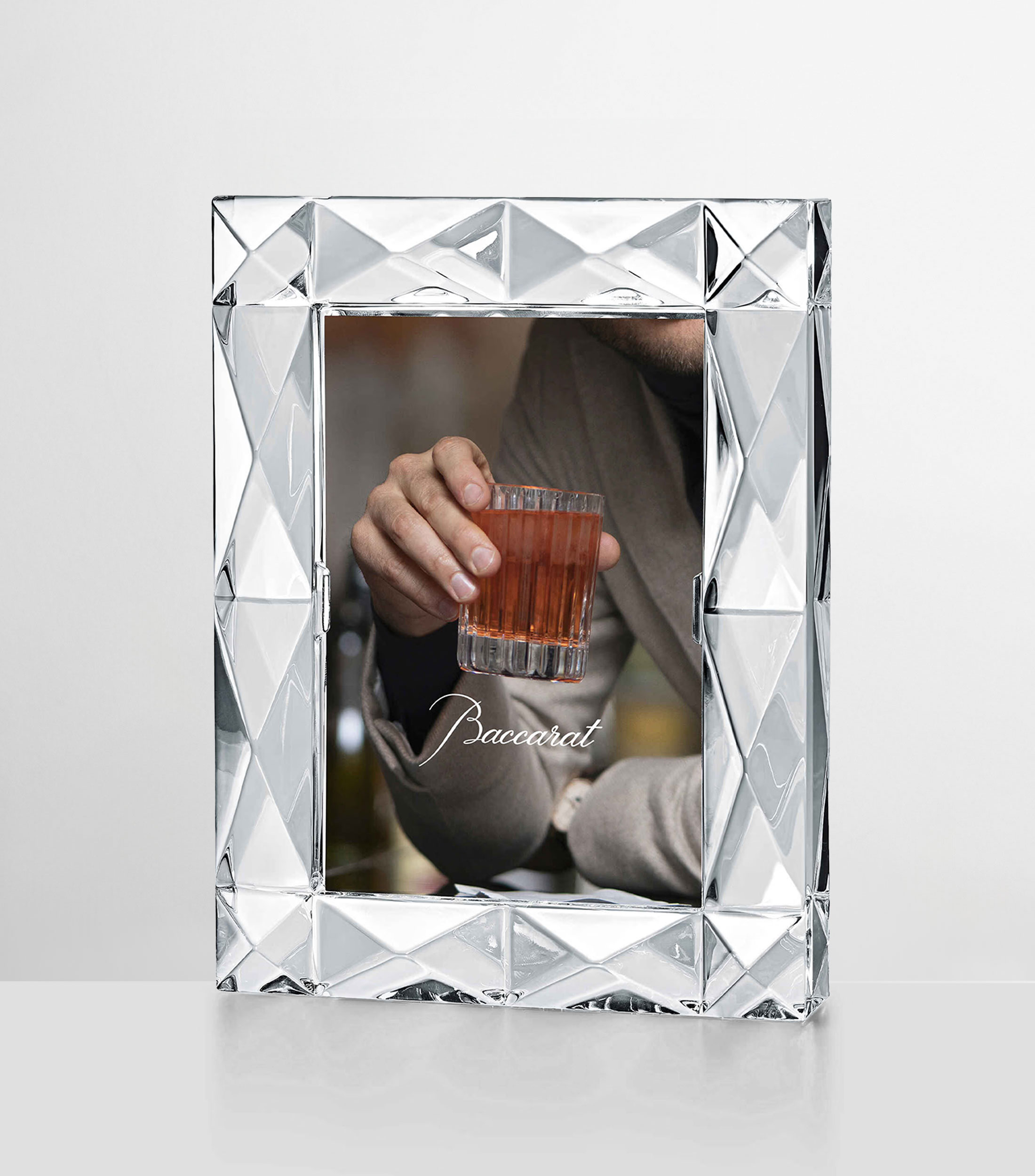 Portarretrato Louxor en cristal