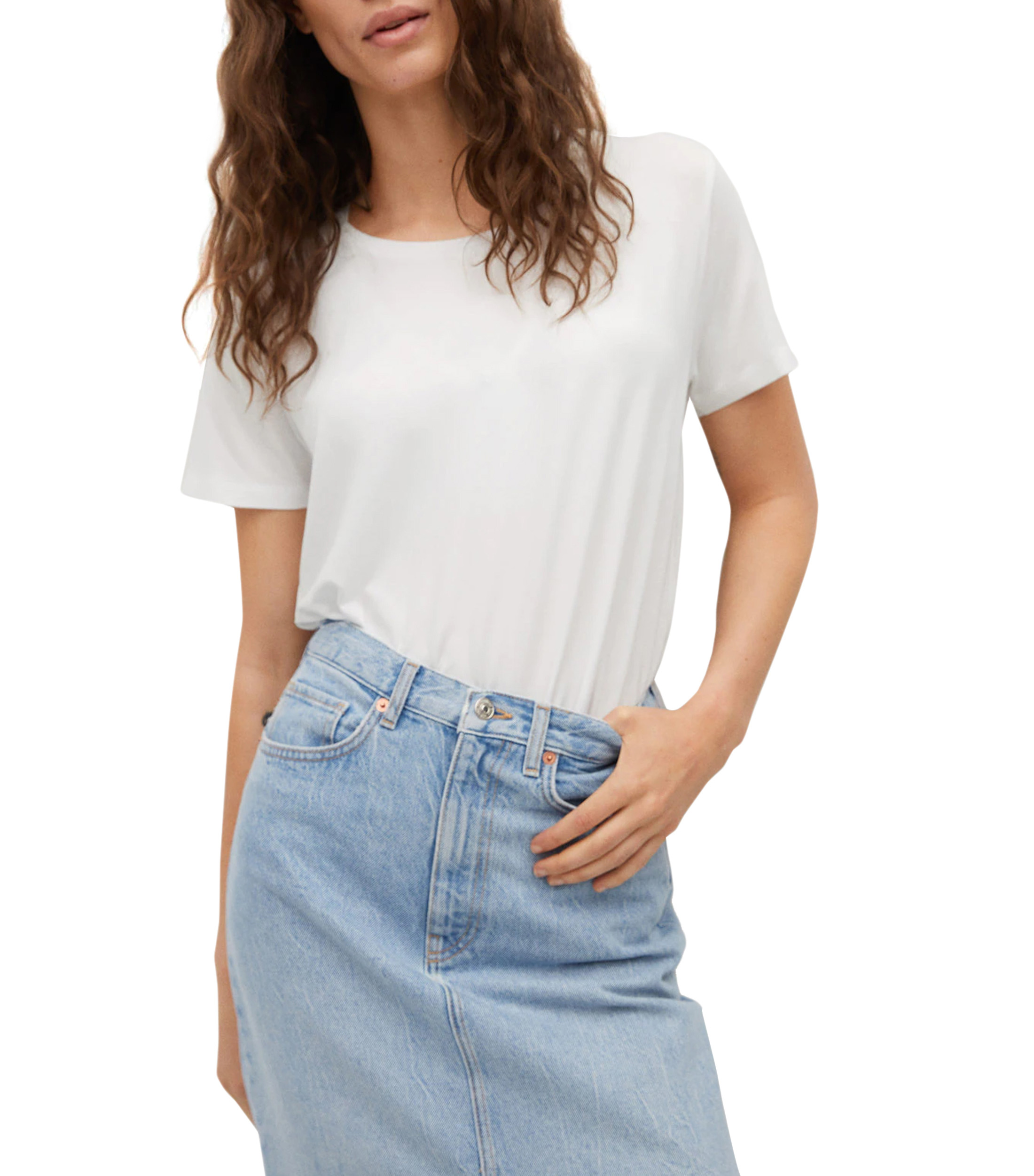 Mango Playera manga corta Mujer - El Palacio de Hierro