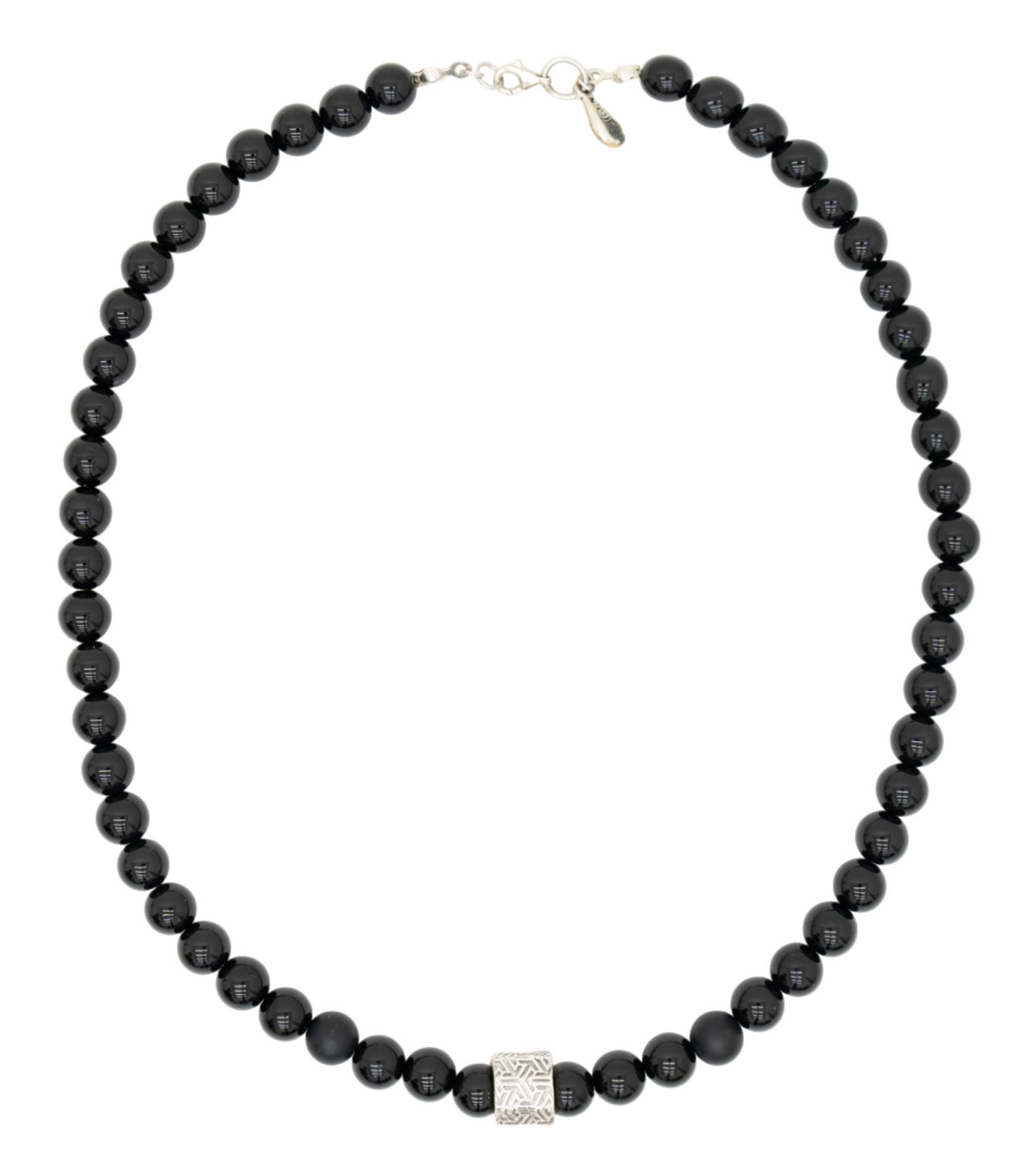 Collar con ónix Hombre
