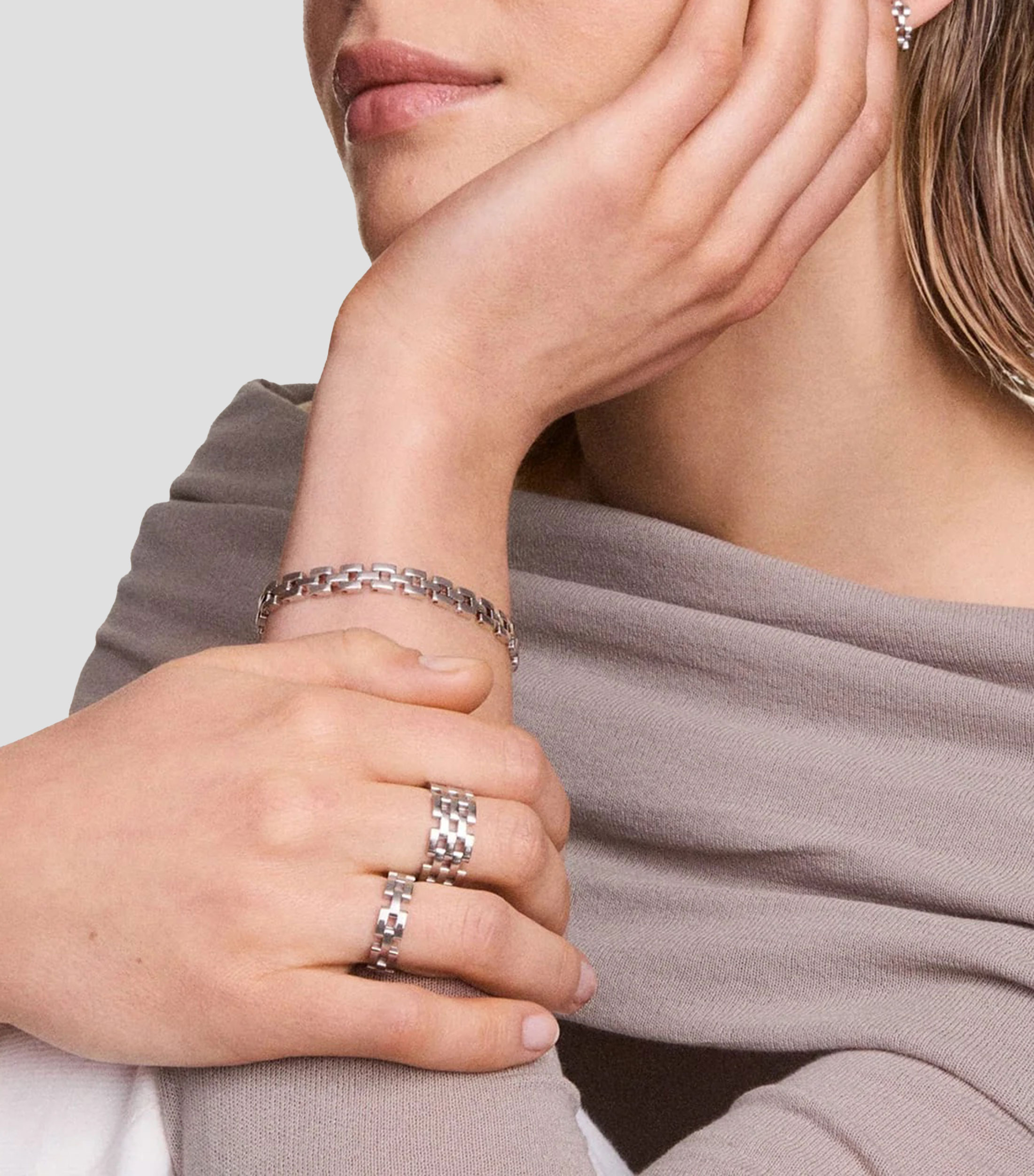 Pulsera eslabones Mujer