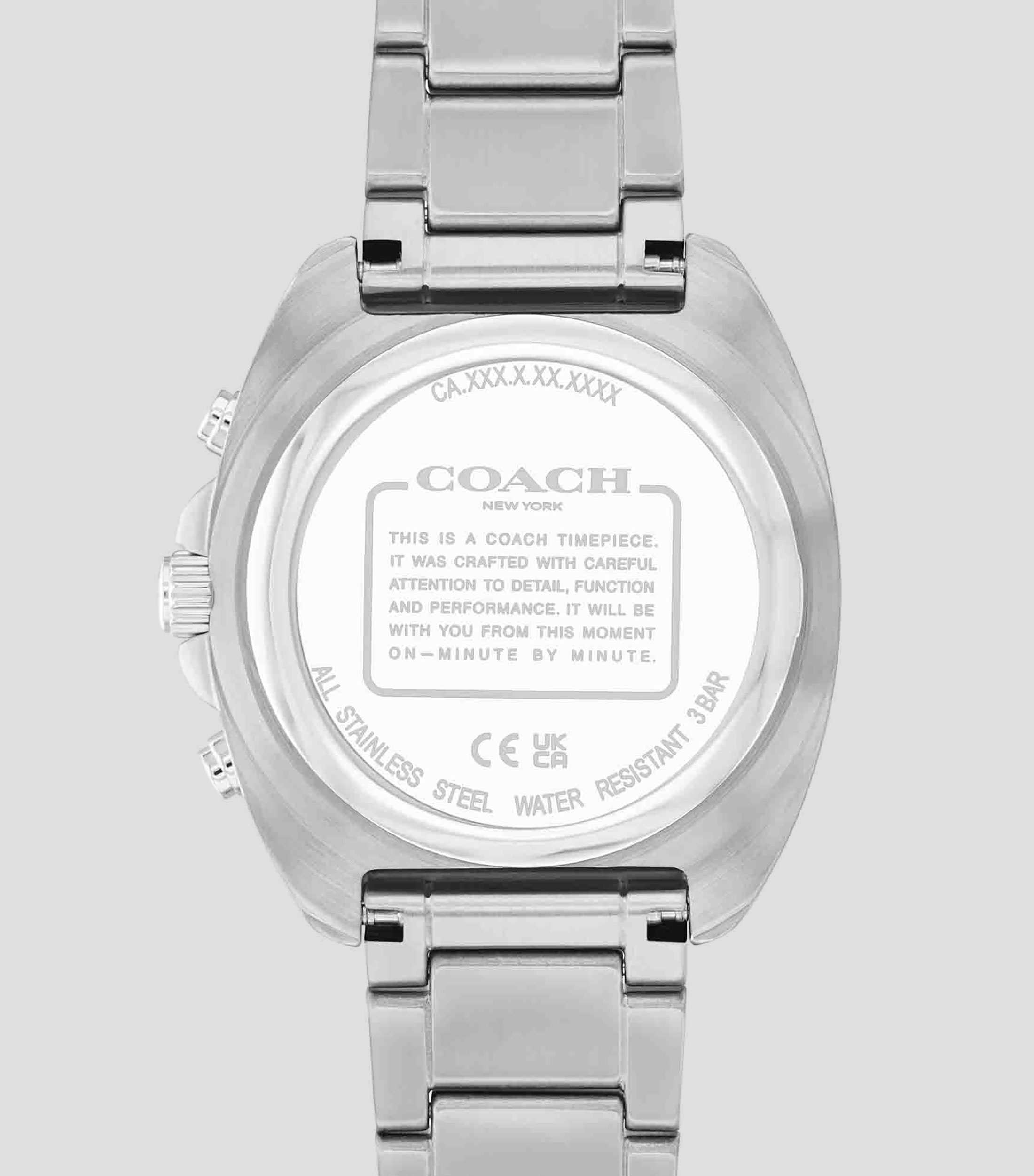 Reloj para Hombre Charter Deportivo Plateado