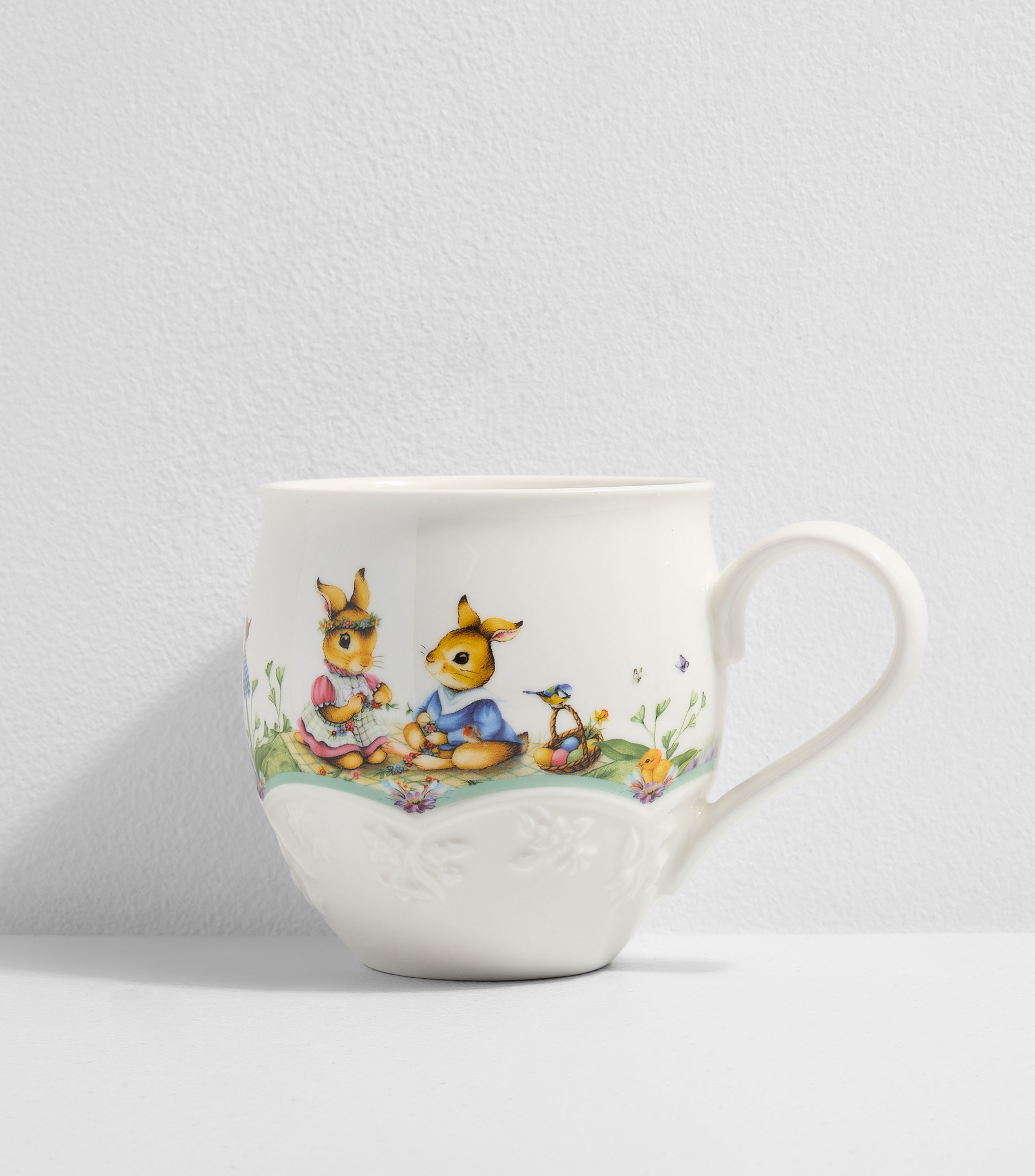 Taza Spring Fantasy, blanca