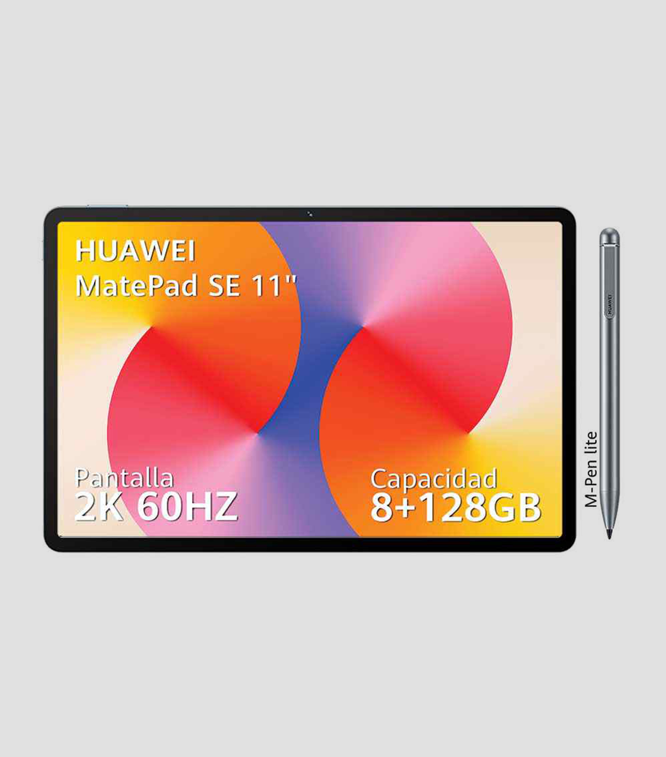Tablet, Matepad SE, 11", 128 GB, RAM 8 GB, HarmonyOS 2.0, Octa-core, WLAN, Gris