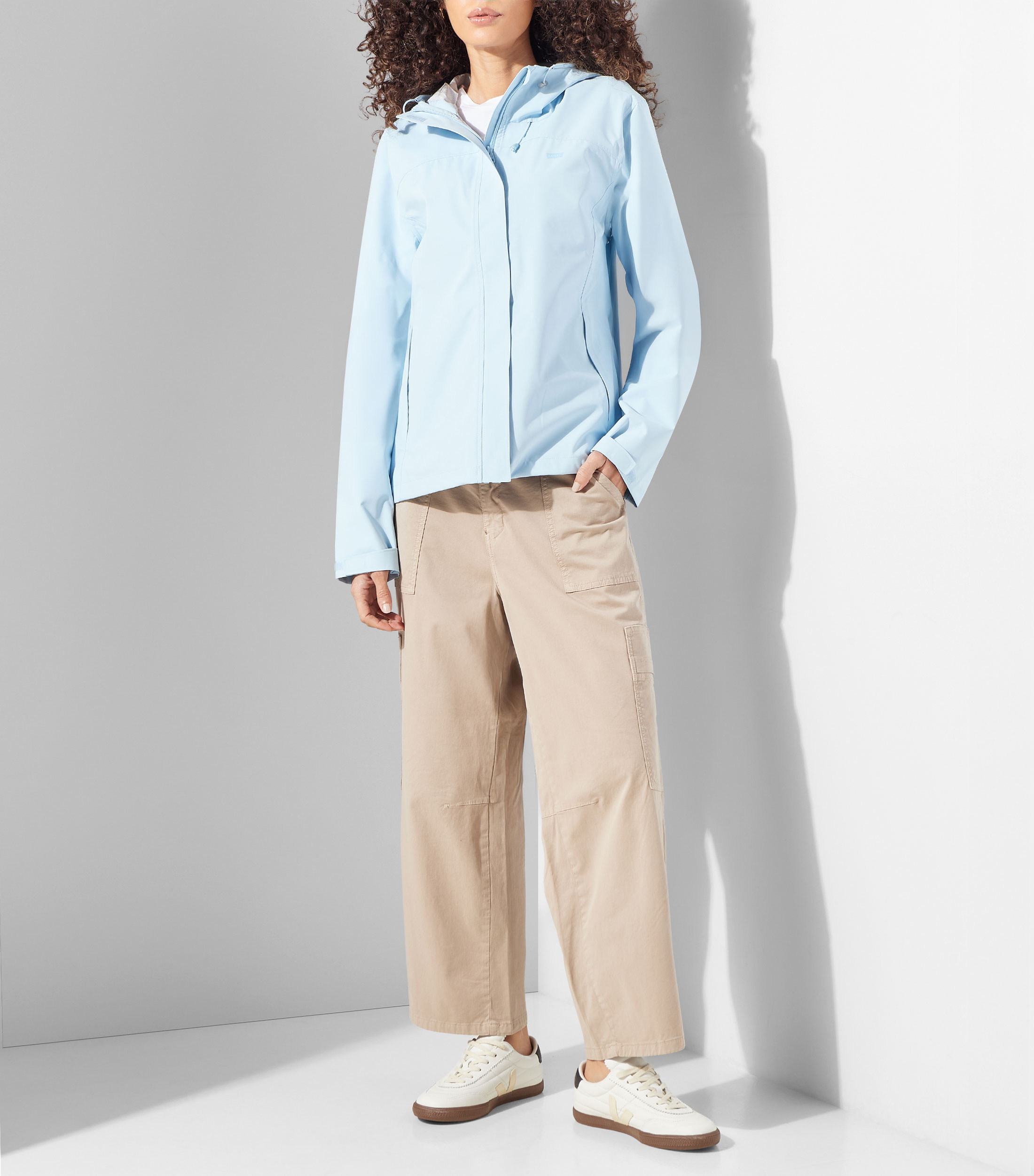 Chamarra impermeable con capucha Mountain Mujer