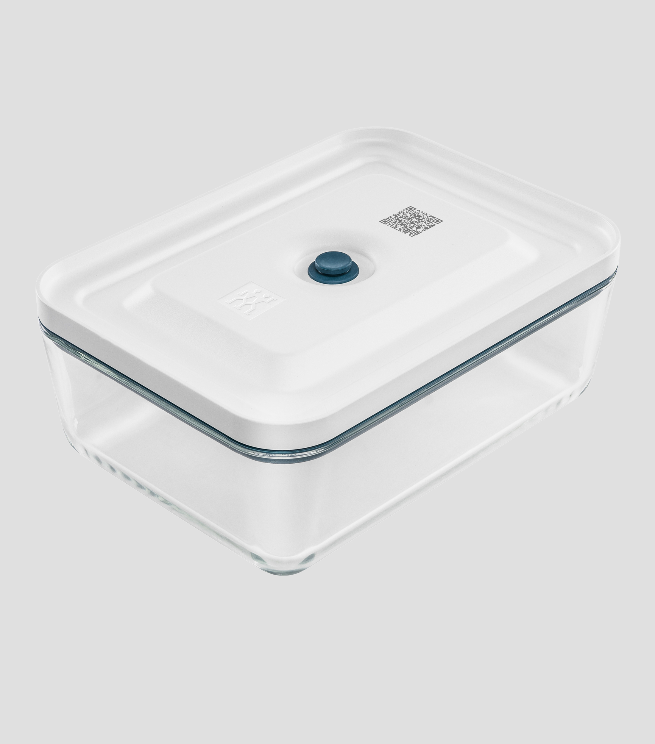 Contenedor Rectangular en Vidrio, 2 L