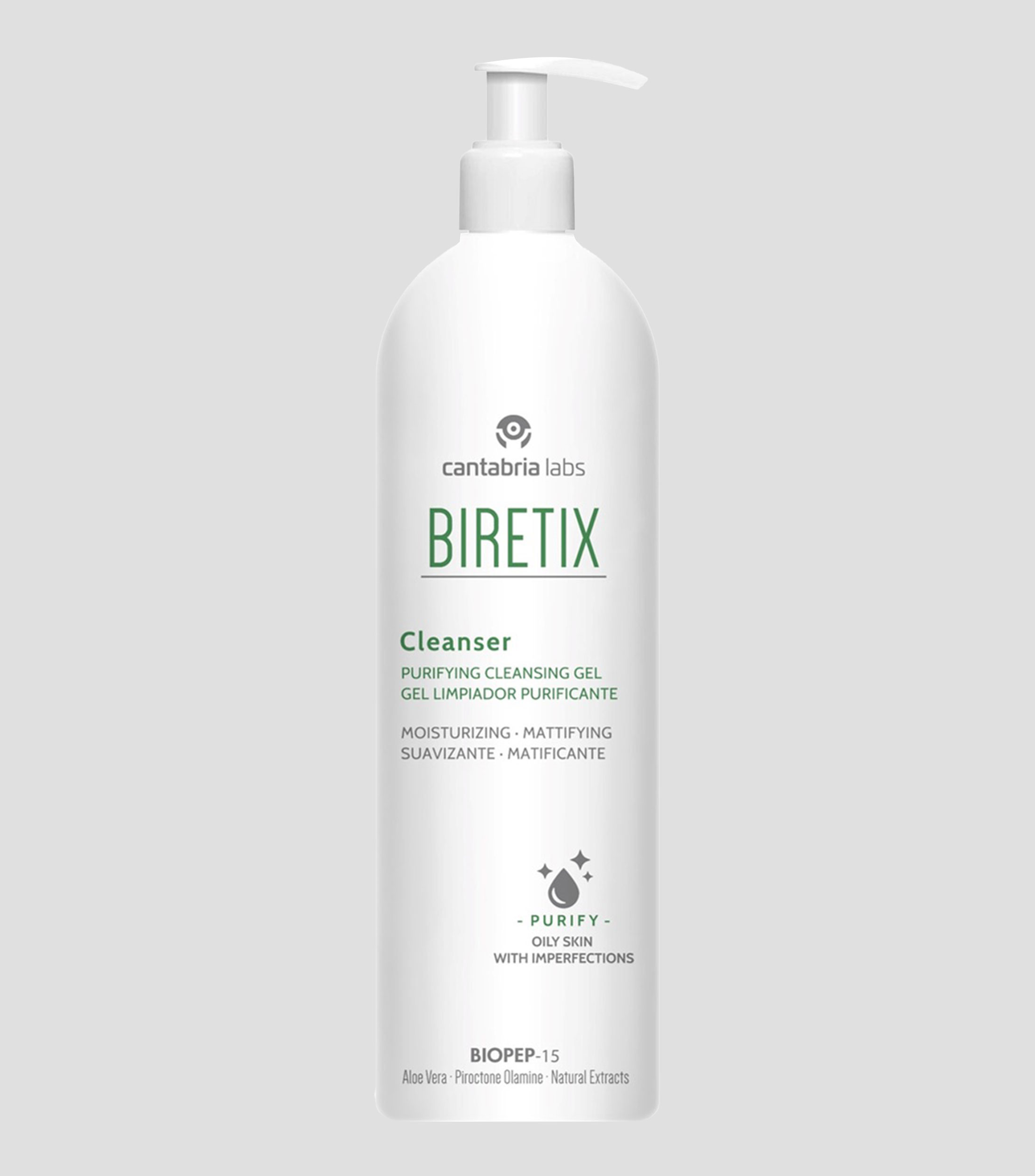 Gel limpiador purificante Cleanser, 400 ml