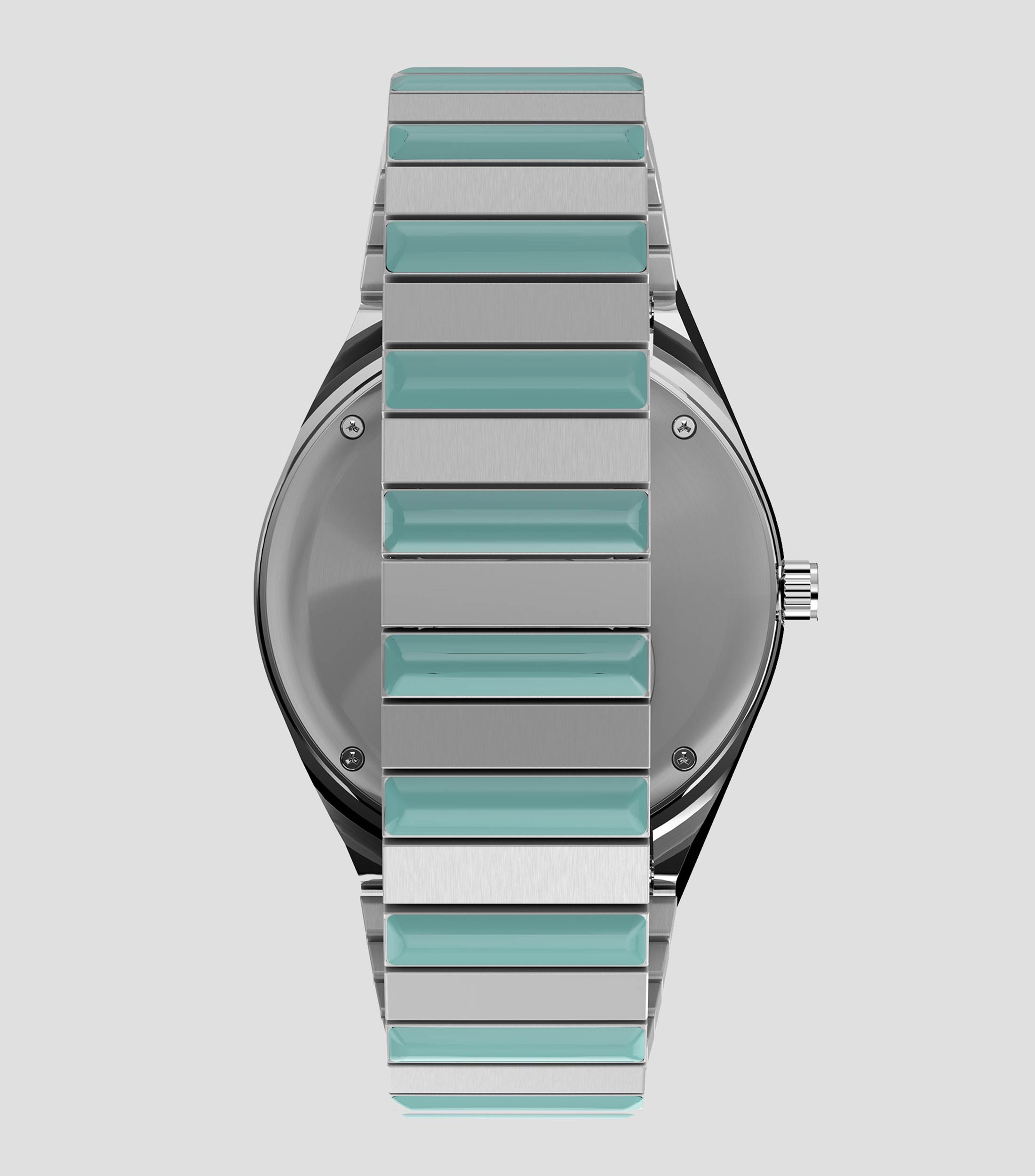 Reloj para Mujer Q, Moderno, Aqua