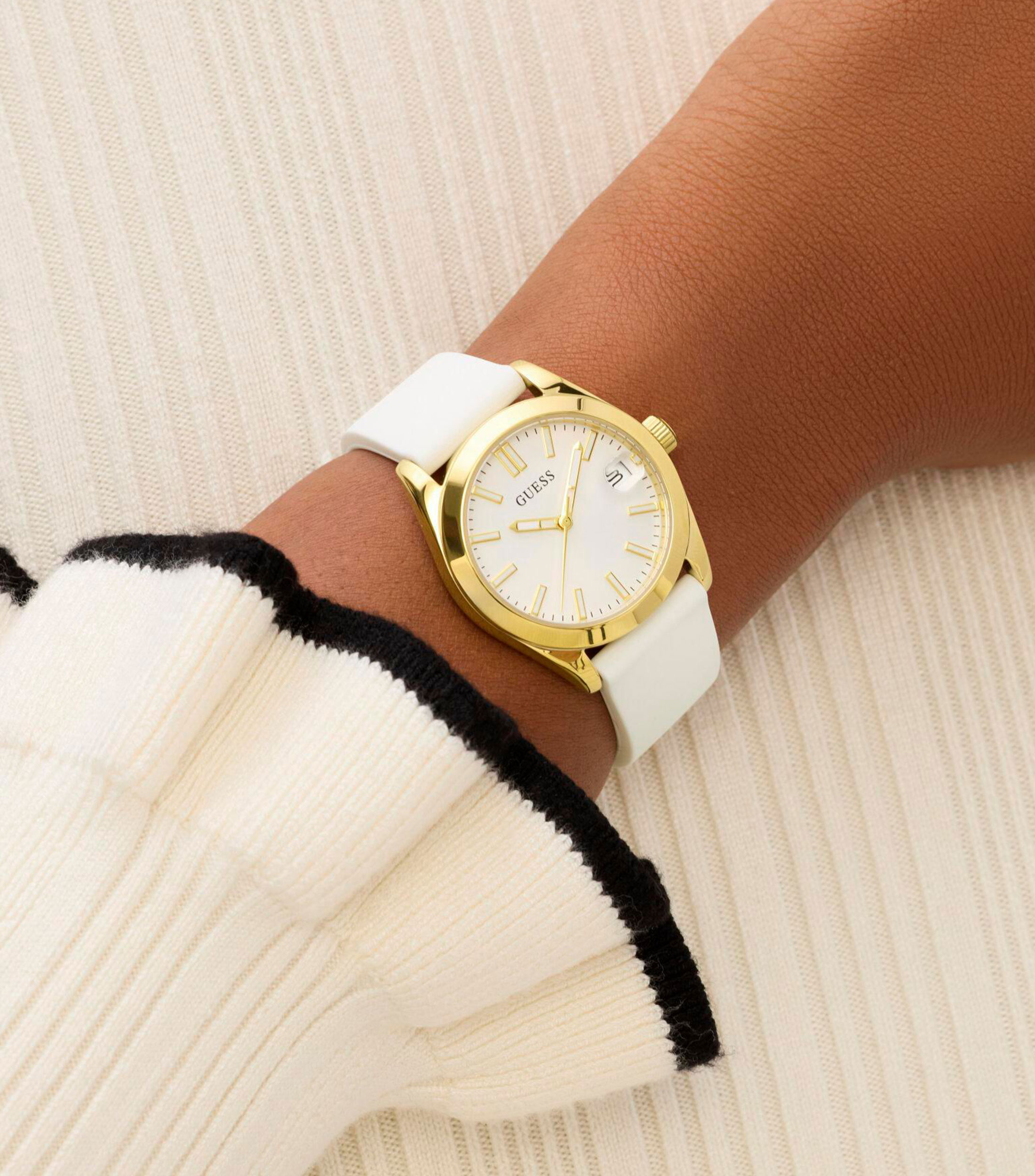 Reloj para Mujer Alice De Vestir Dorado, Blanco