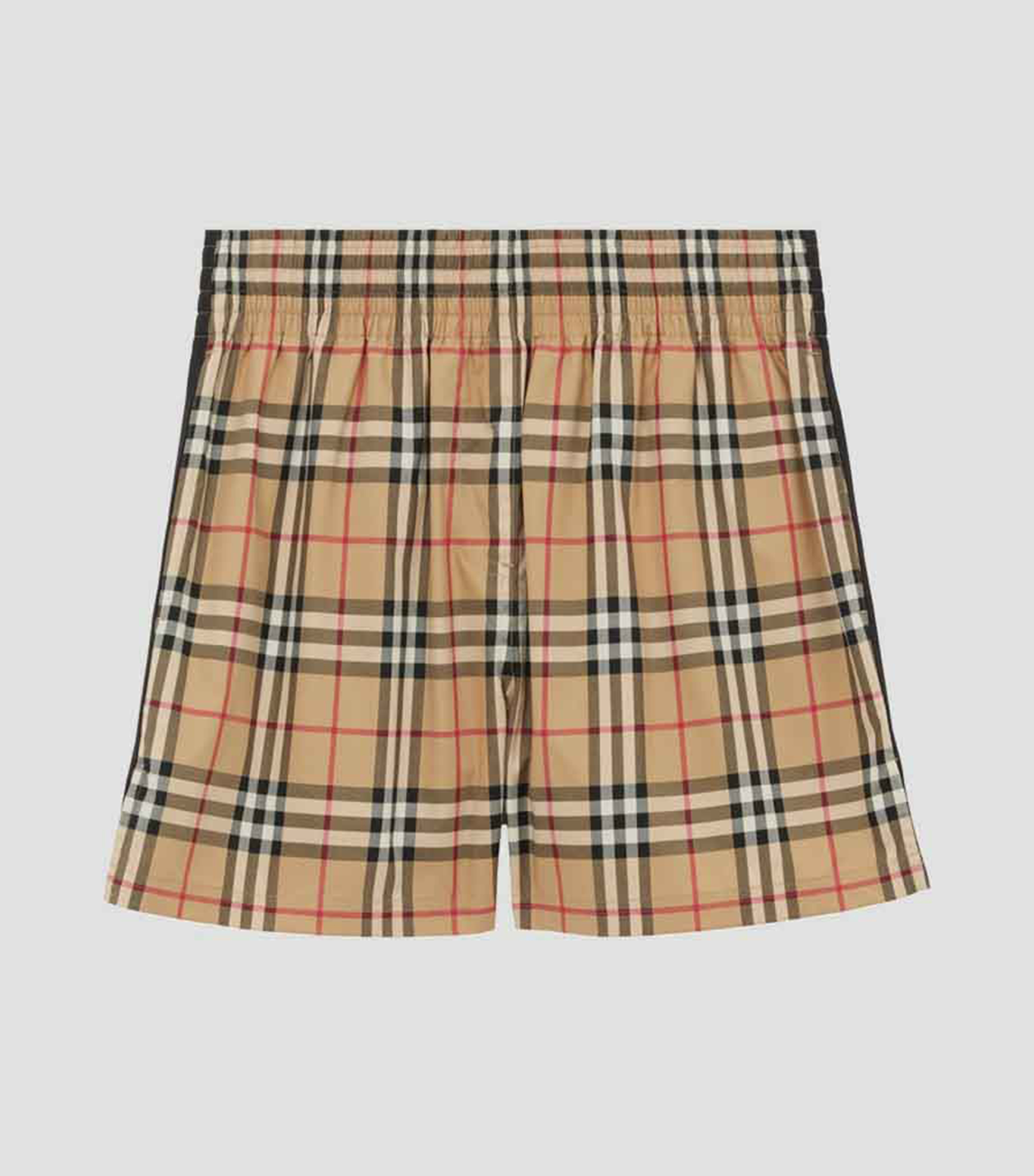 Short con cuadros Mujer