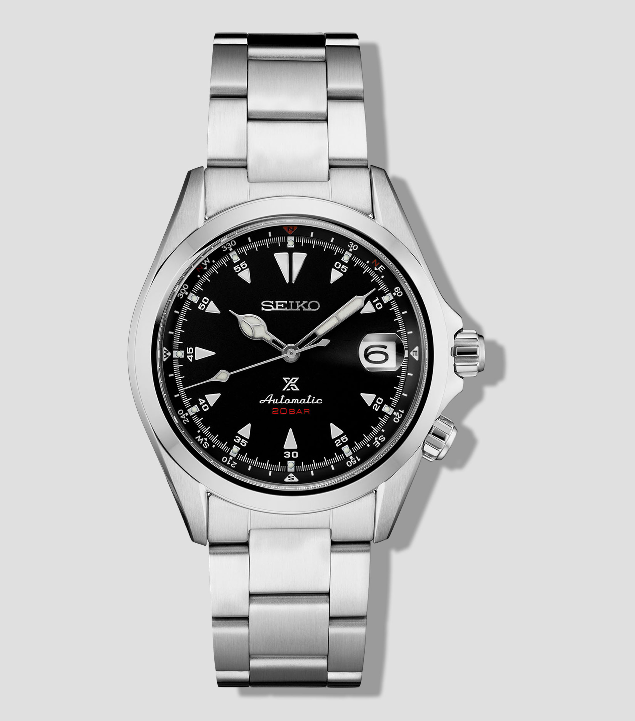 Reloj para Hombre Prospex De Vestir Negro, Plateado