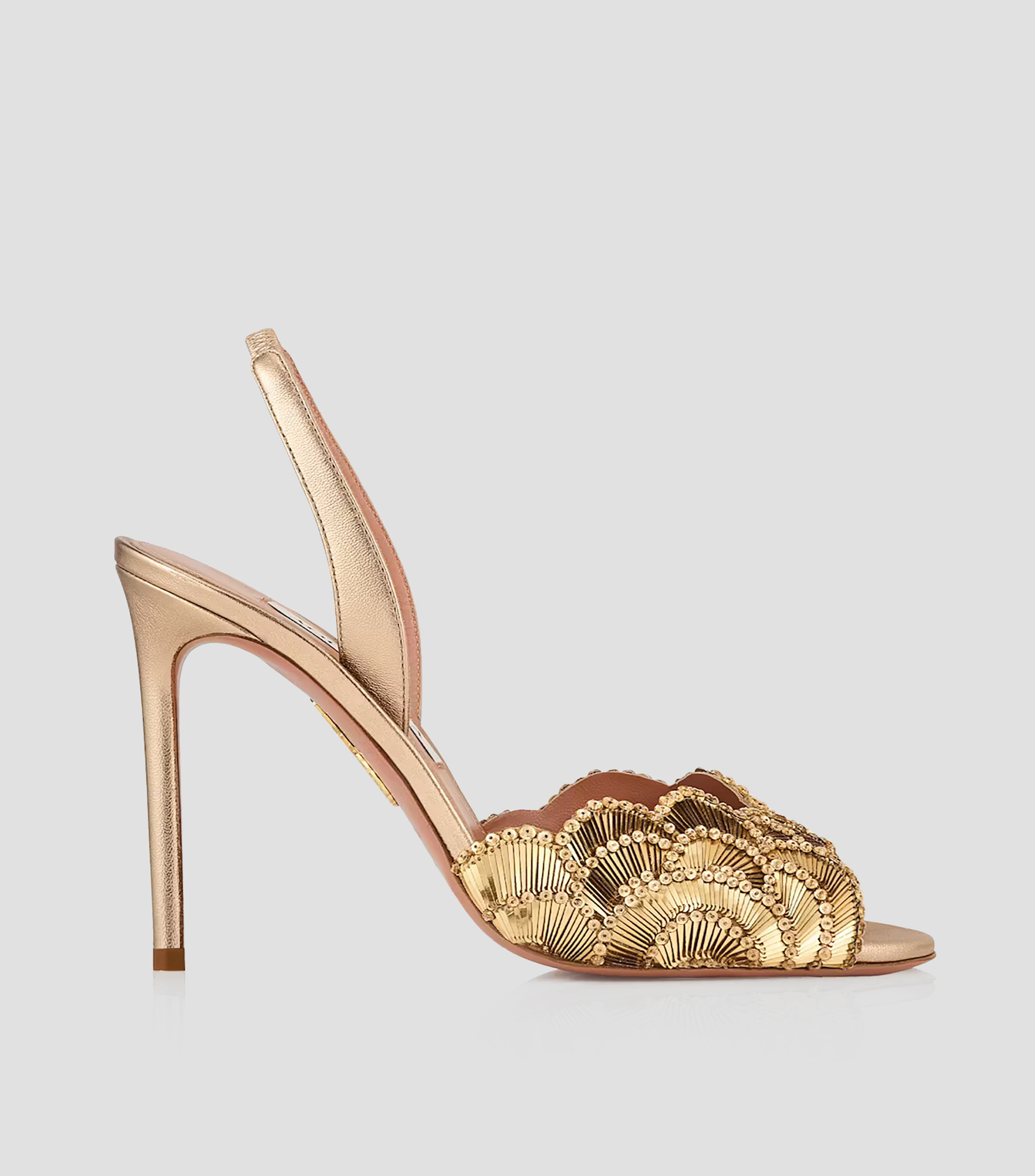 Sandalias de tacón alto de aguja Mujer